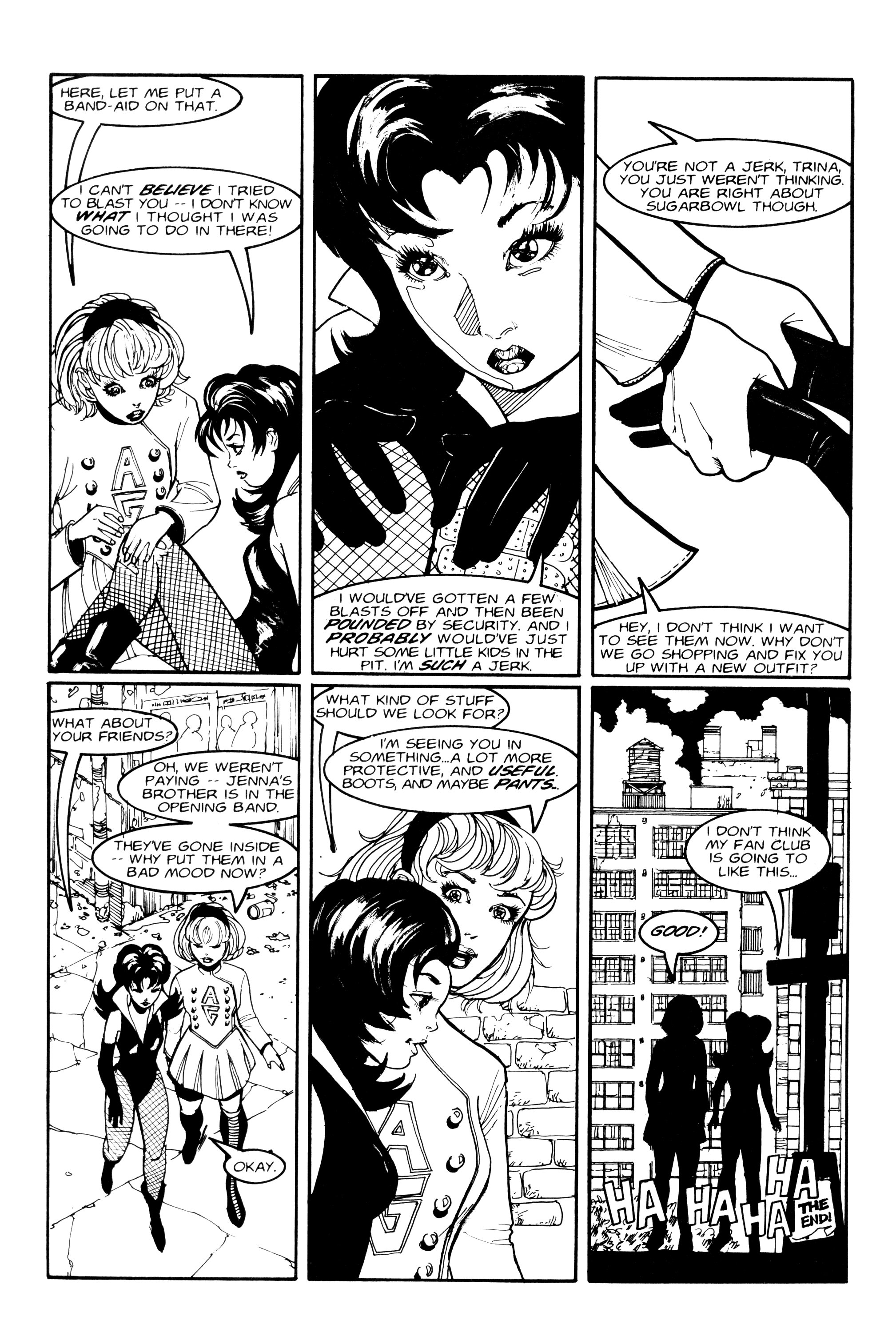 Read online Action Girl Comics comic -  Issue #4 - 8