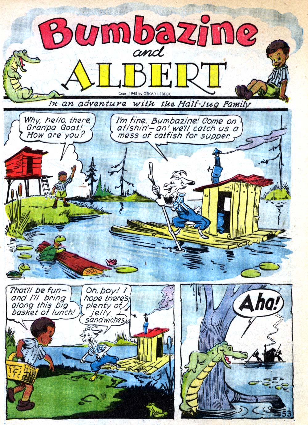 Read online Our Gang Comics comic -  Issue #6 - 55