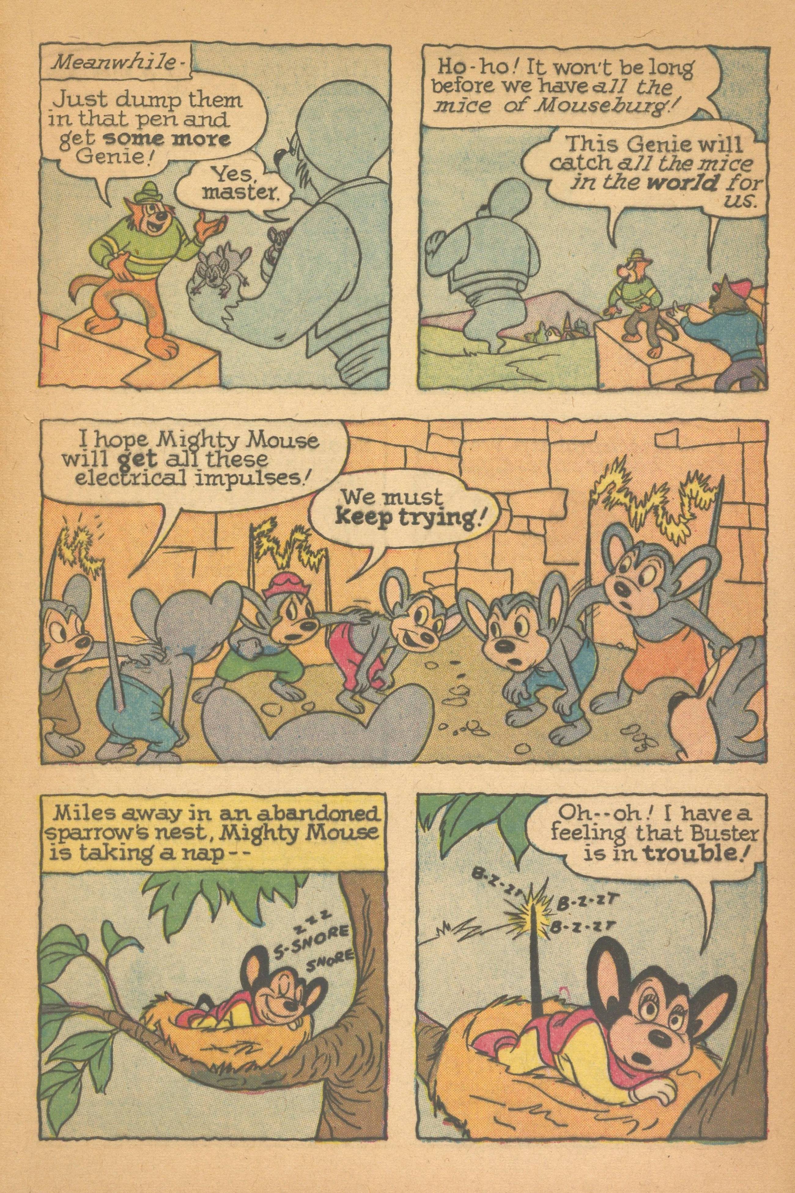 Read online Paul Terry's Mighty Mouse Comics comic -  Issue #71 - 29