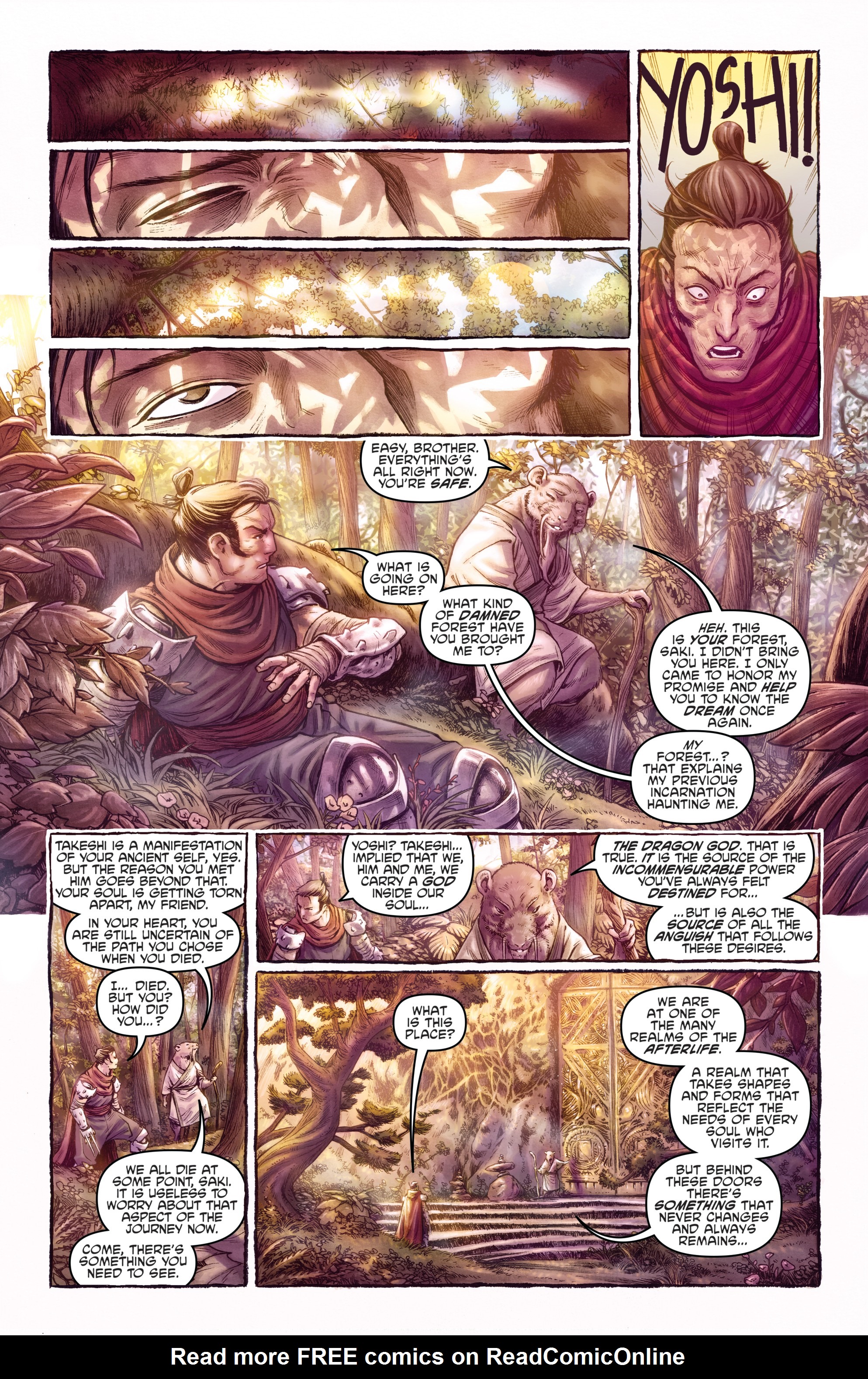 Read online Teenage Mutant Ninja Turtles Shredder in Hell comic Issue 1