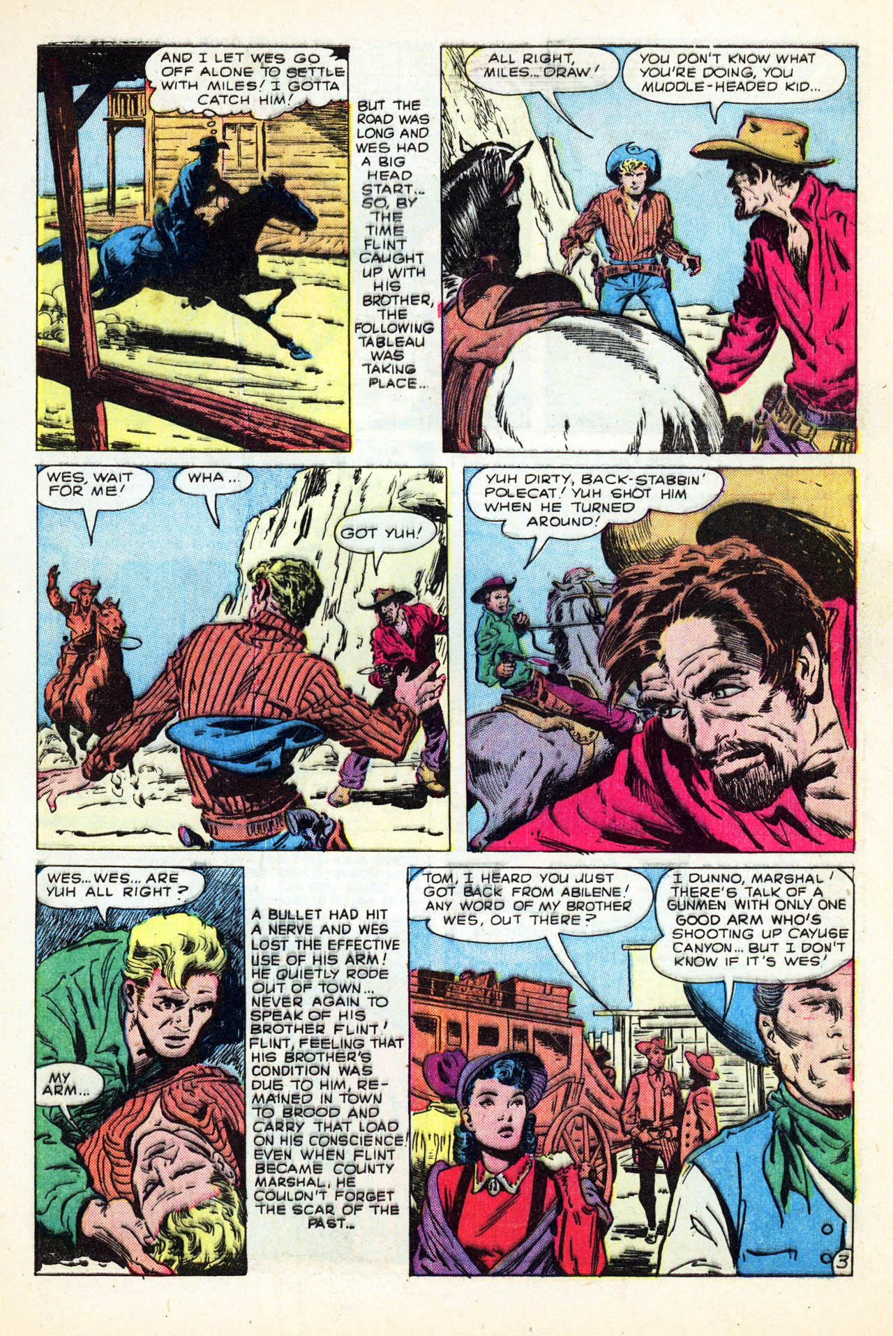 Read online Western Outlaws (1954) comic -  Issue #13 - 5