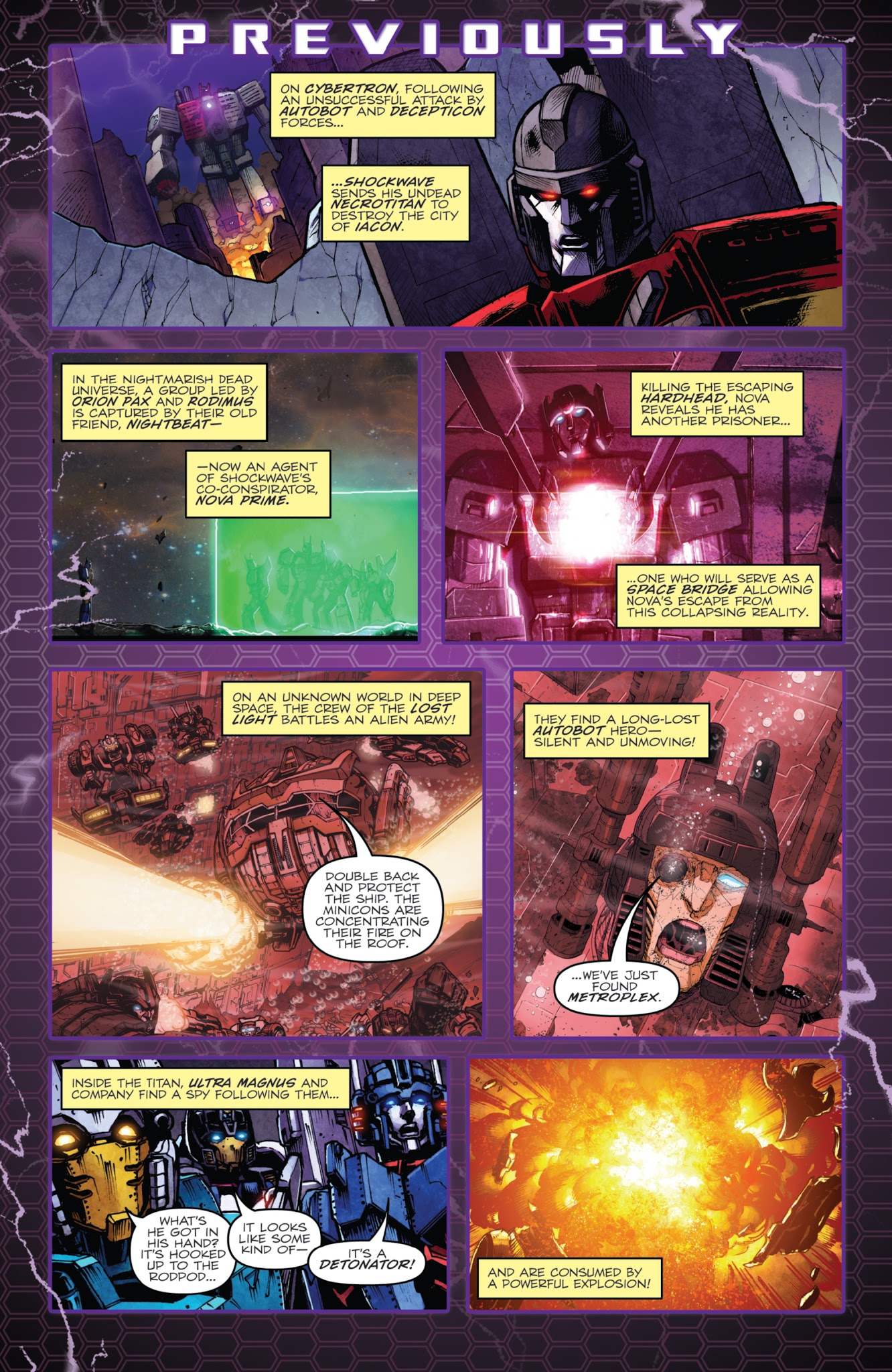 Read online The Transformers: Dark Cybertron comic -  Issue # TPB 2 - 4