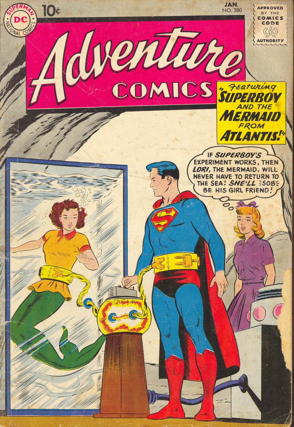 Read online Adventure Comics (1938) comic -  Issue #280 - 1