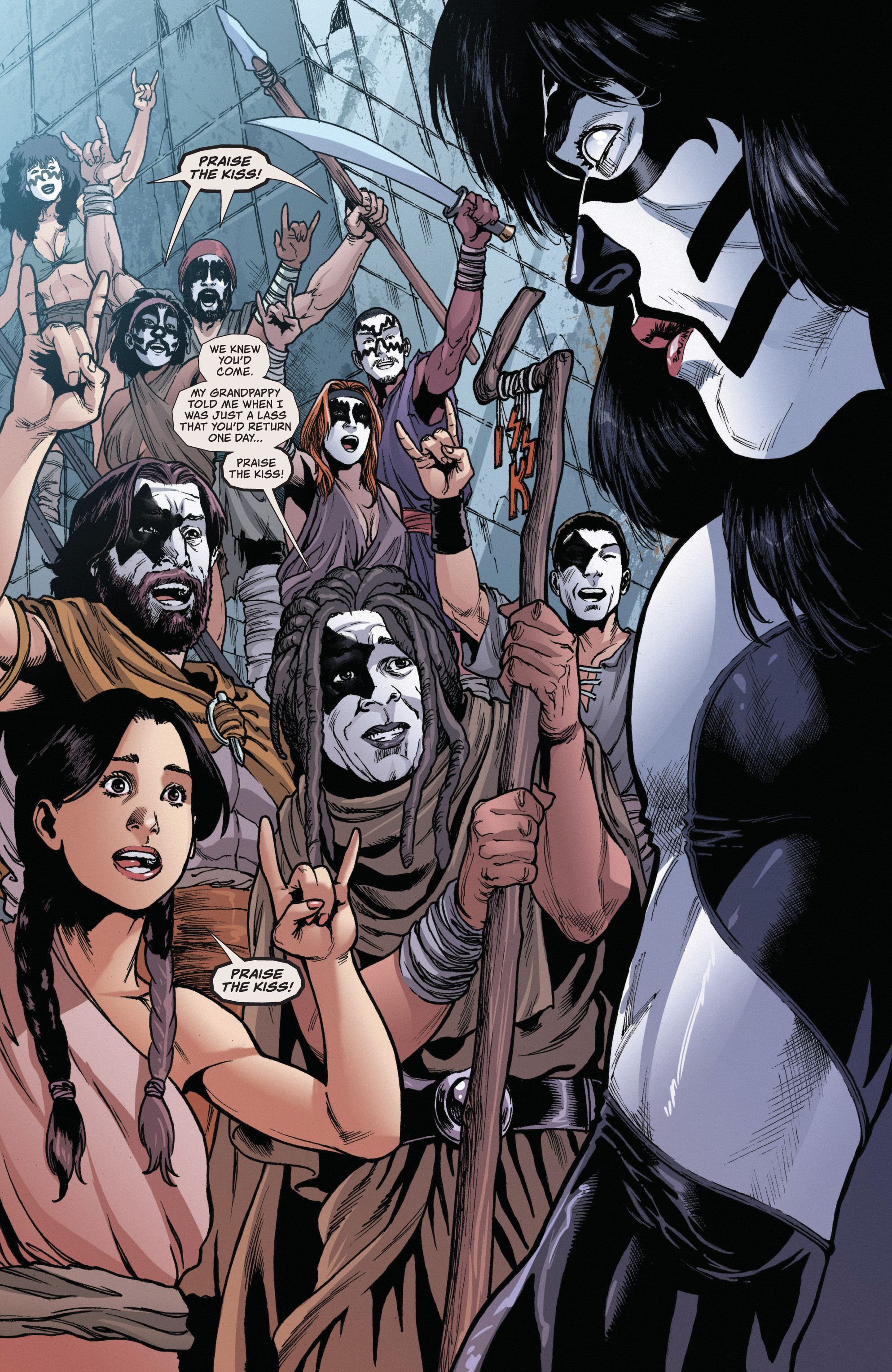 Read online Kiss: Zombies comic -  Issue #4 - 17