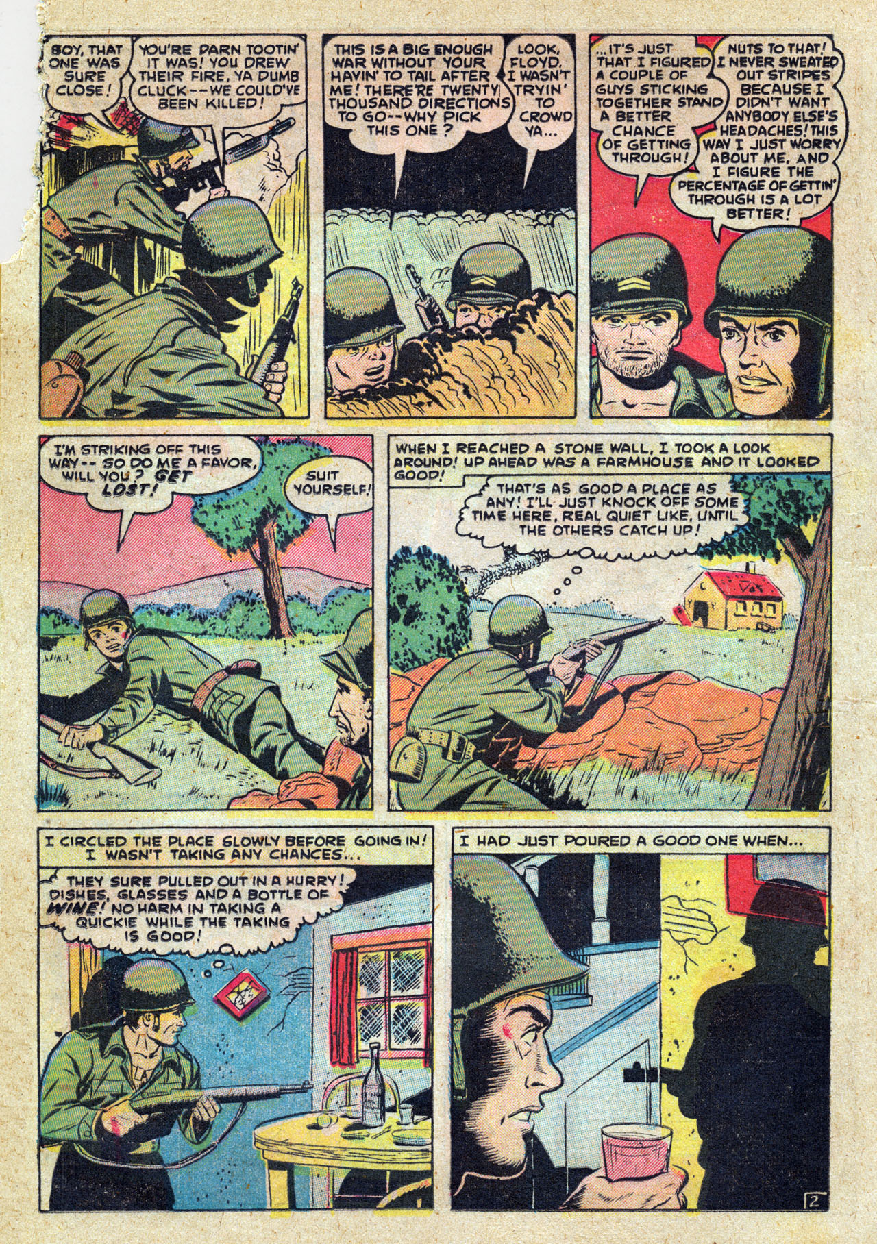 Read online War Comics comic -  Issue #3 - 12