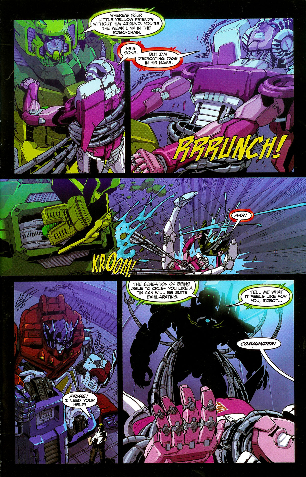 Read online G.I. Joe vs. The Transformers III: The Art of War comic -  Issue #5 - 19