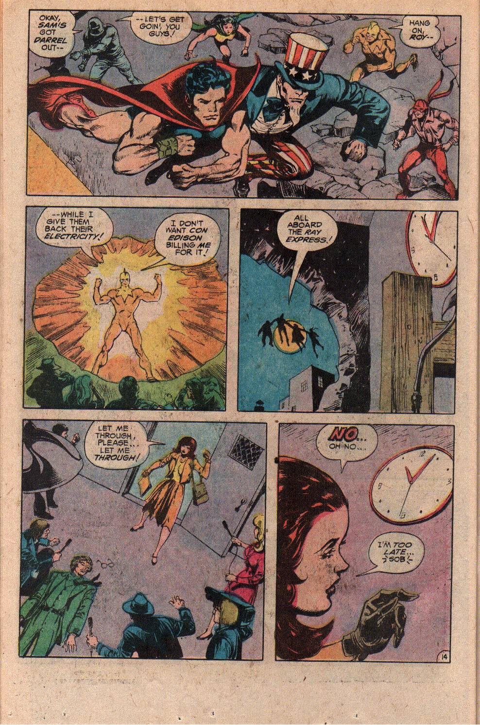 Read online Freedom Fighters (1976) comic -  Issue #12 - 26