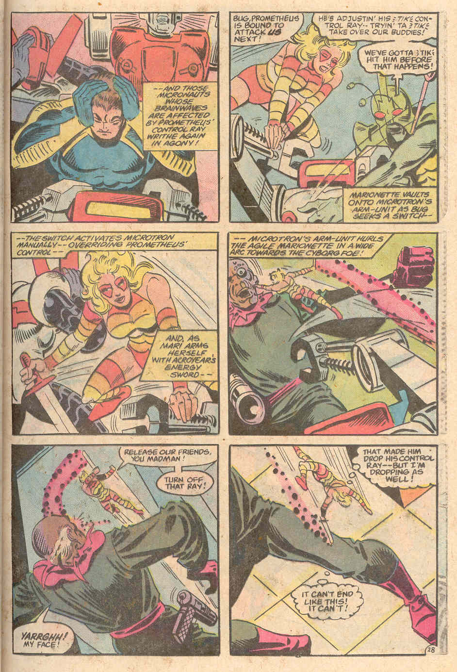 Read online Micronauts (1979) comic -  Issue # _Annual 2 - 29