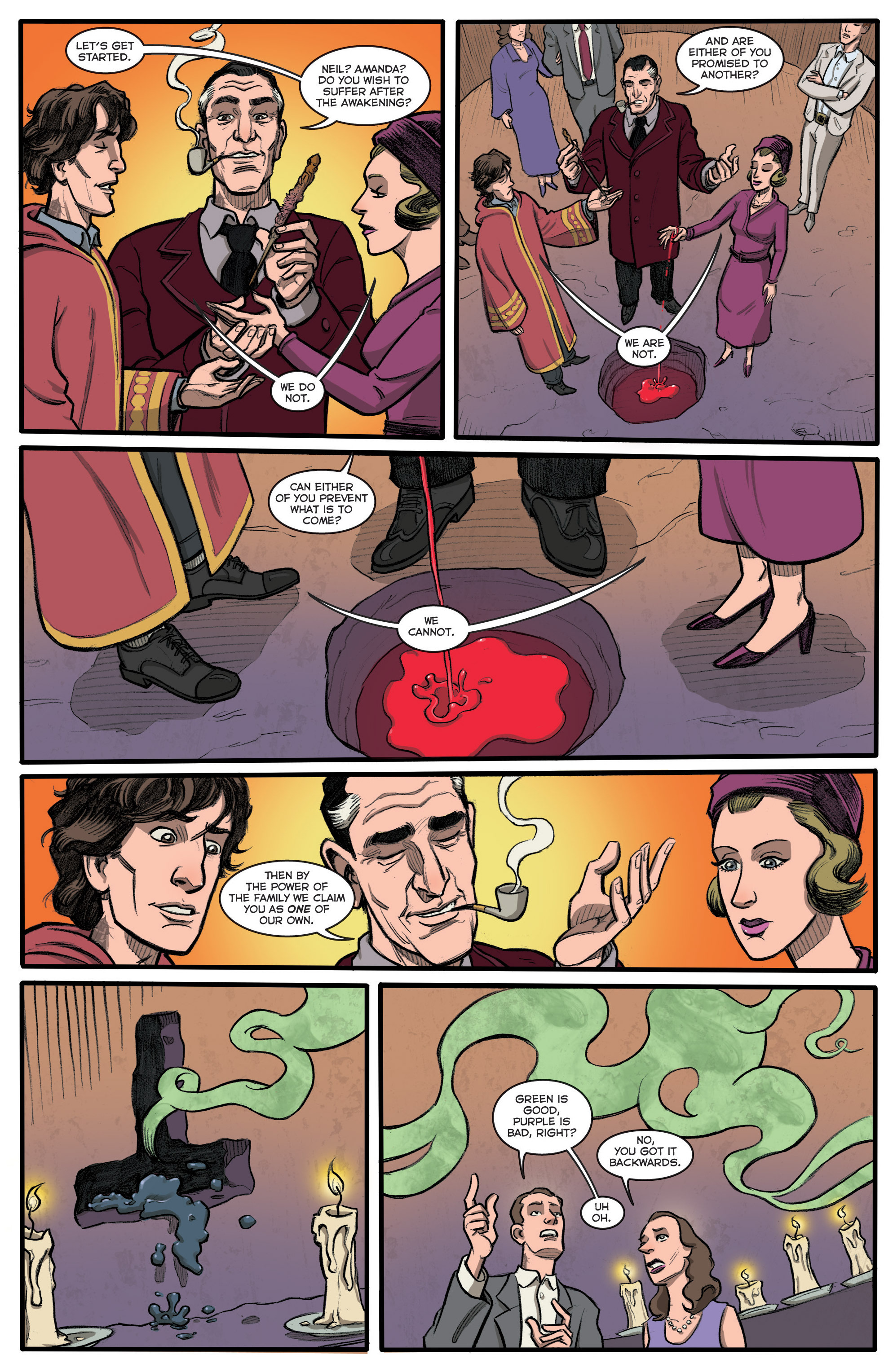 Read online Herald: Lovecraft and Tesla comic -  Issue #7 - 5