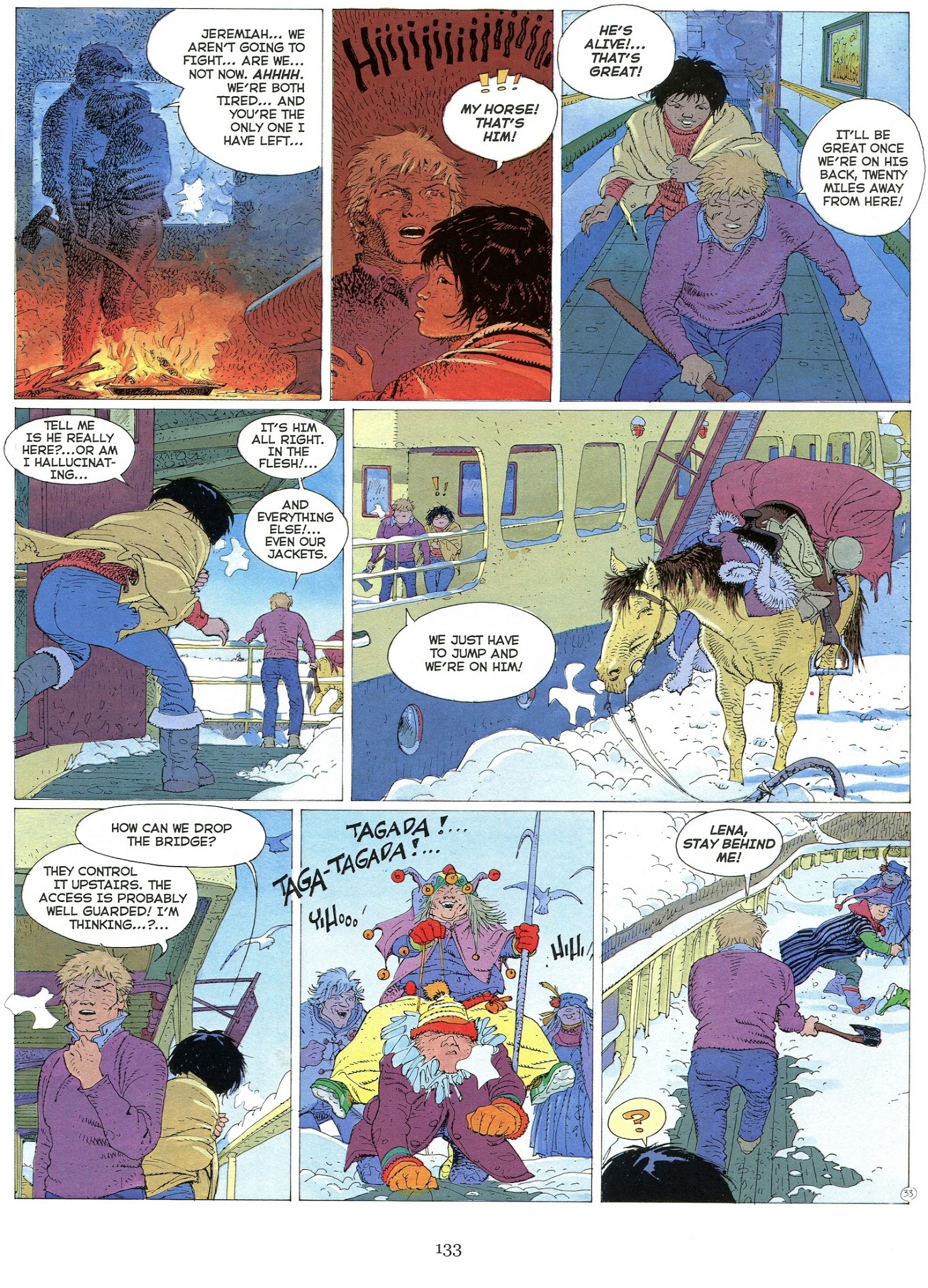 Read online Jeremiah by Hermann comic -  Issue # TPB 3 - 134