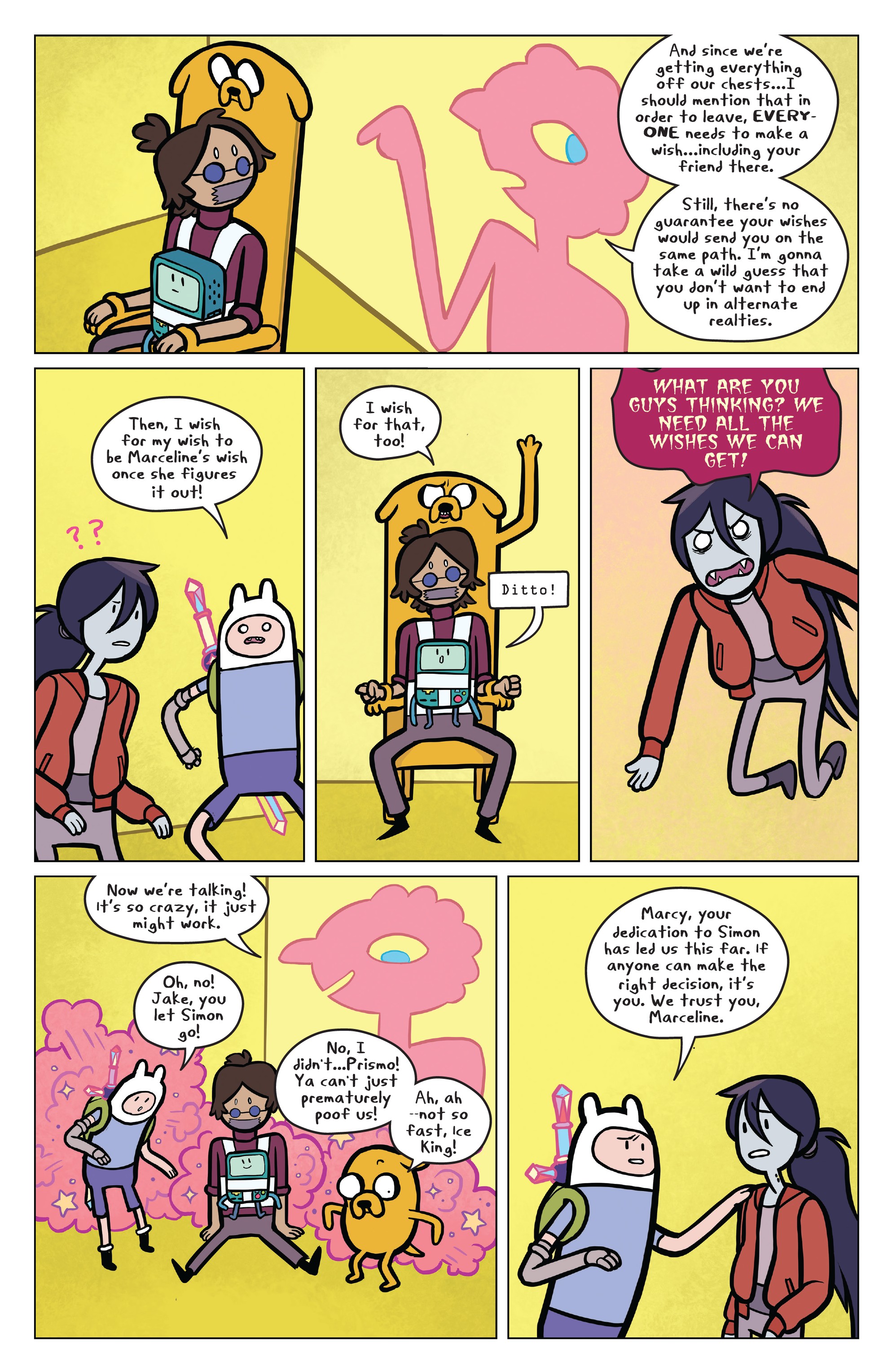 Read online Adventure Time: Marcy & Simon comic -  Issue #6 - 7