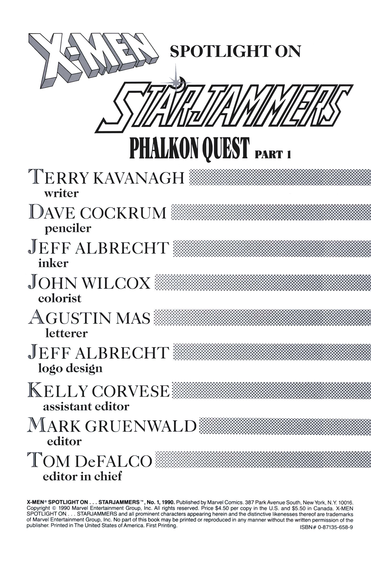 Read online X-Men Spotlight On...Starjammers comic -  Issue #1 - 2