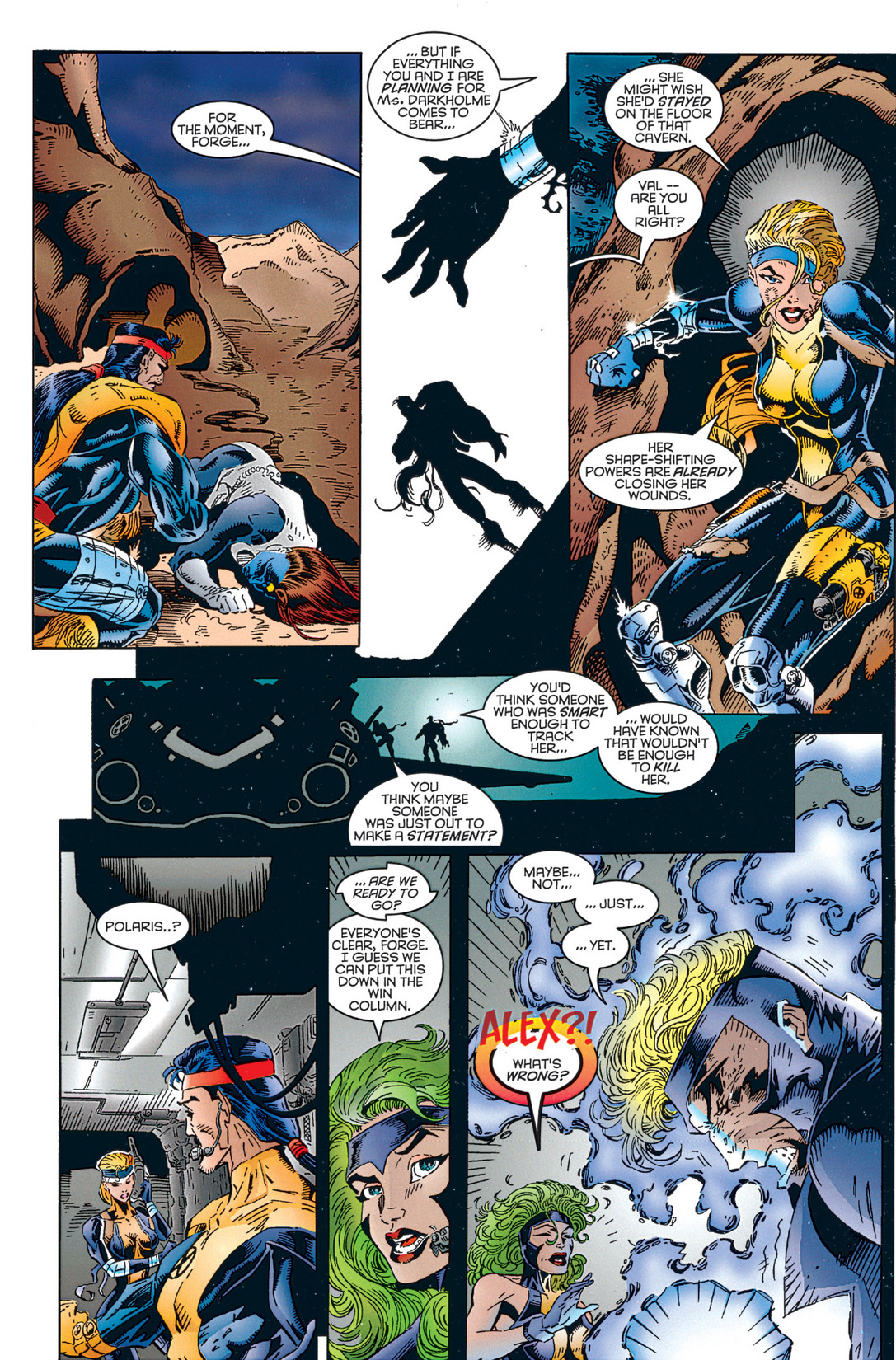 Read online X-Men: The Complete Age of Apocalypse Epic comic -  Issue # TPB 4 - 285