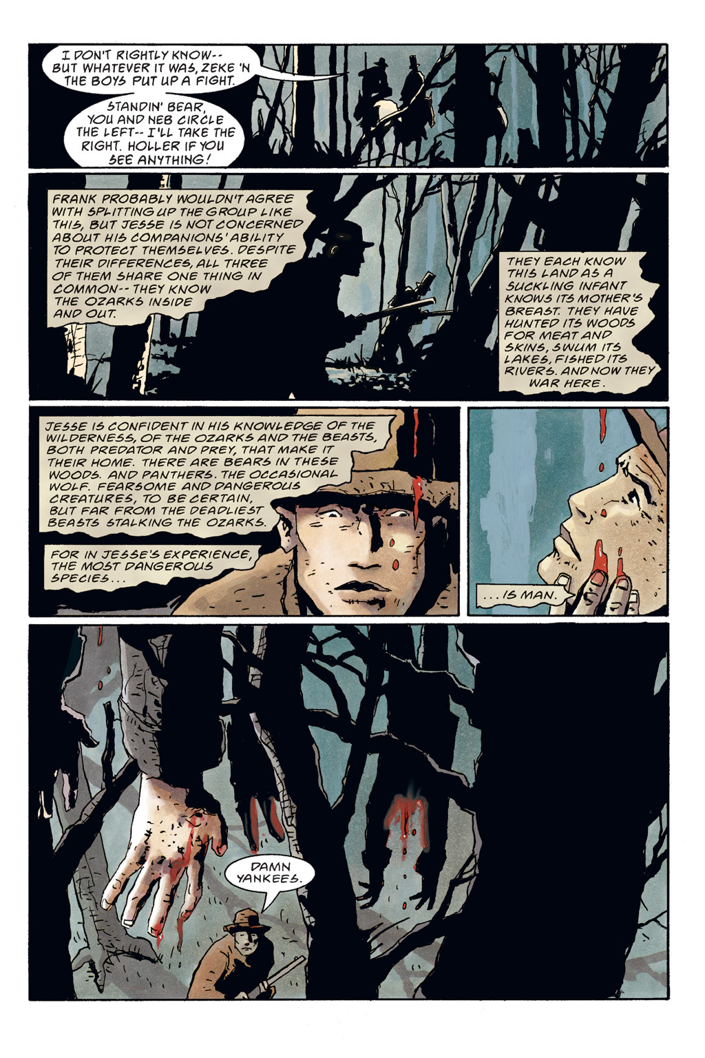 Read online Predator: Hell Come a Walkin'/1718 comic -  Issue # Full - 6