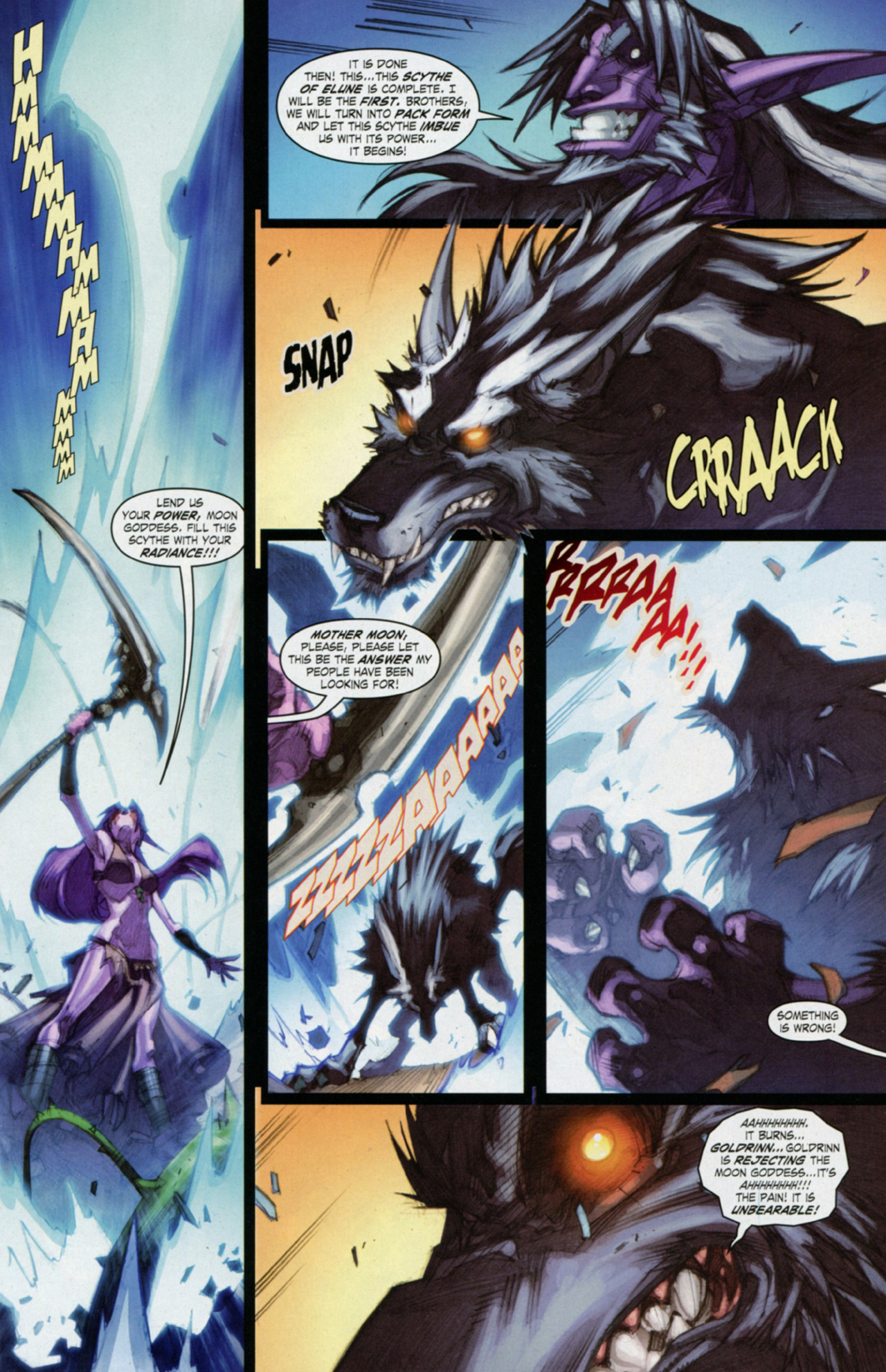 Read online World of Warcraft: Curse of the Worgen comic -  Issue #3 - 12