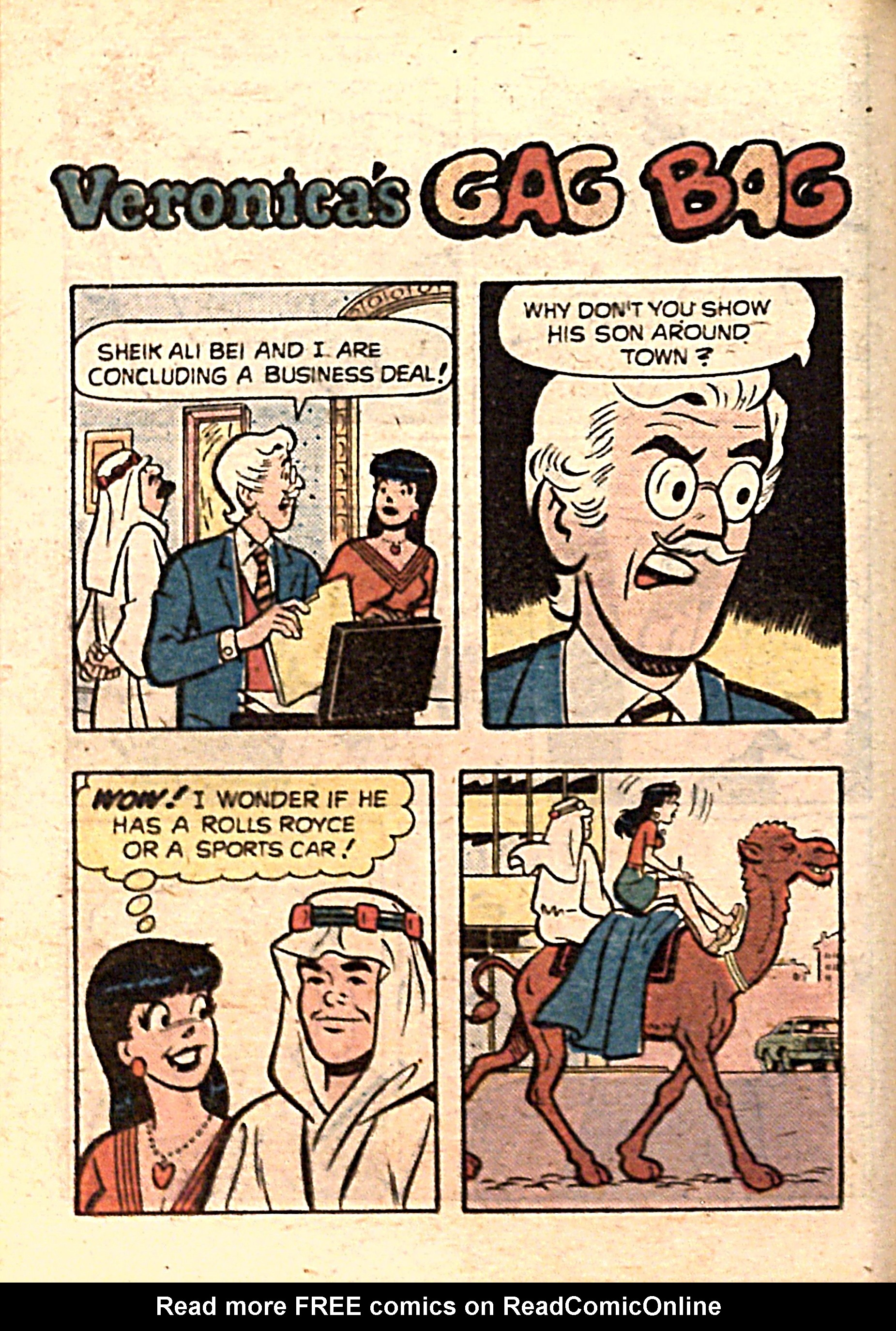 Read online Archie...Archie Andrews, Where Are You? Digest Magazine comic -  Issue #12 - 76