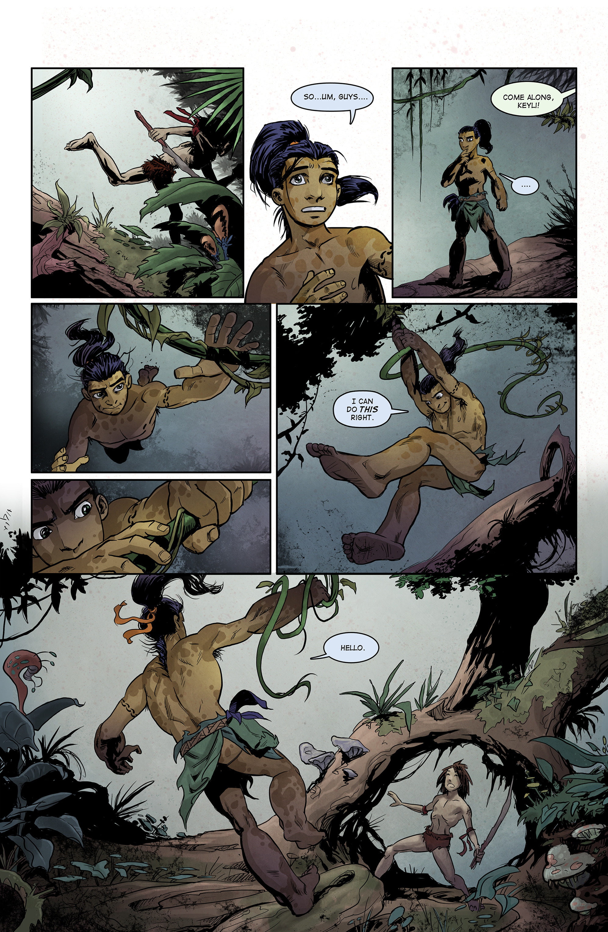 Read online Hominids comic -  Issue #2 - 7