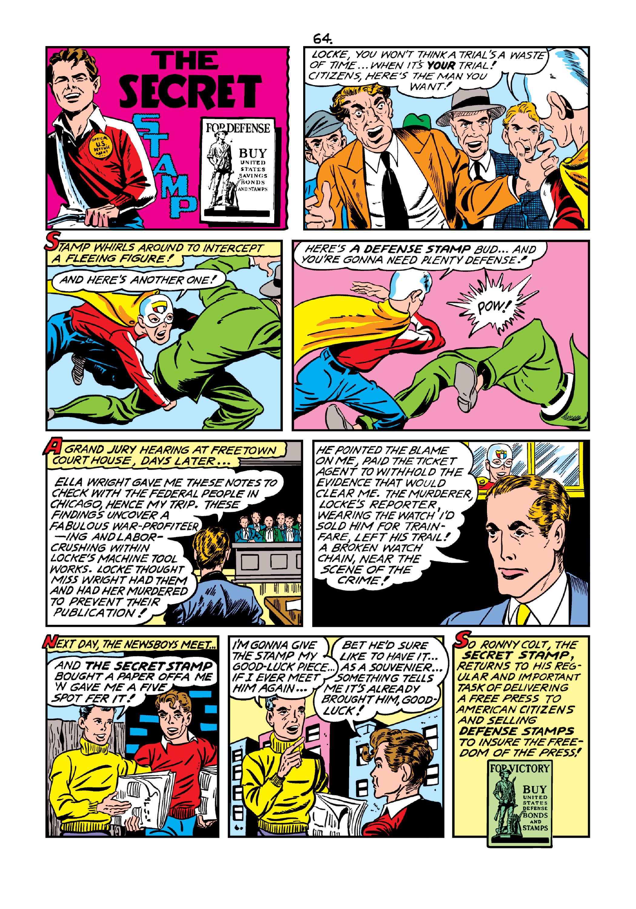 Read online Marvel Masterworks: Golden Age Captain America comic -  Issue # TPB 4 (Part 3) - 71