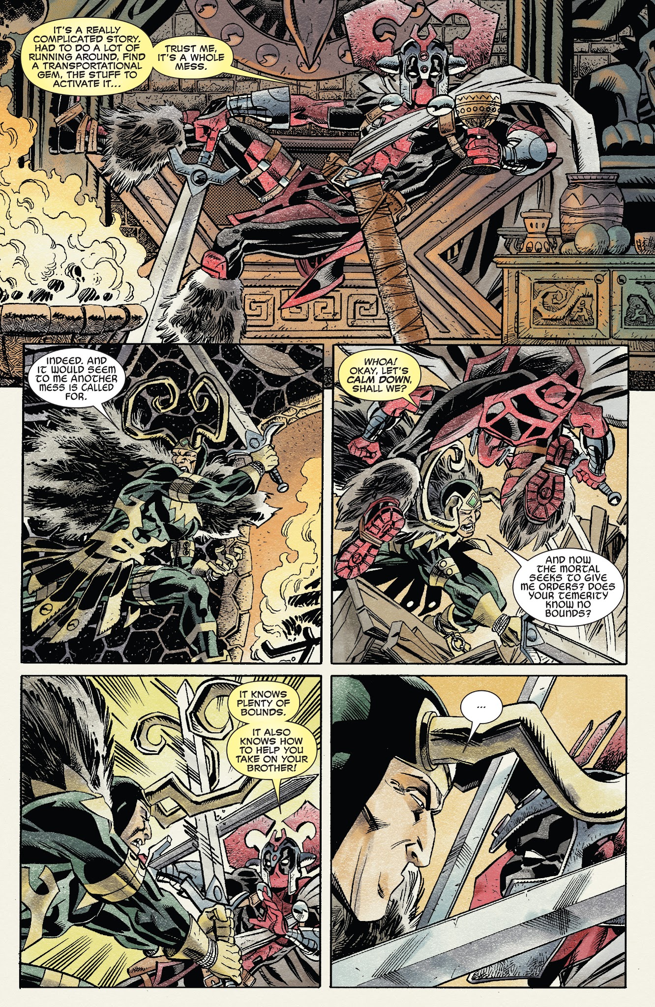 Read online Deadpool's Art of War comic -  Issue #1 - 12