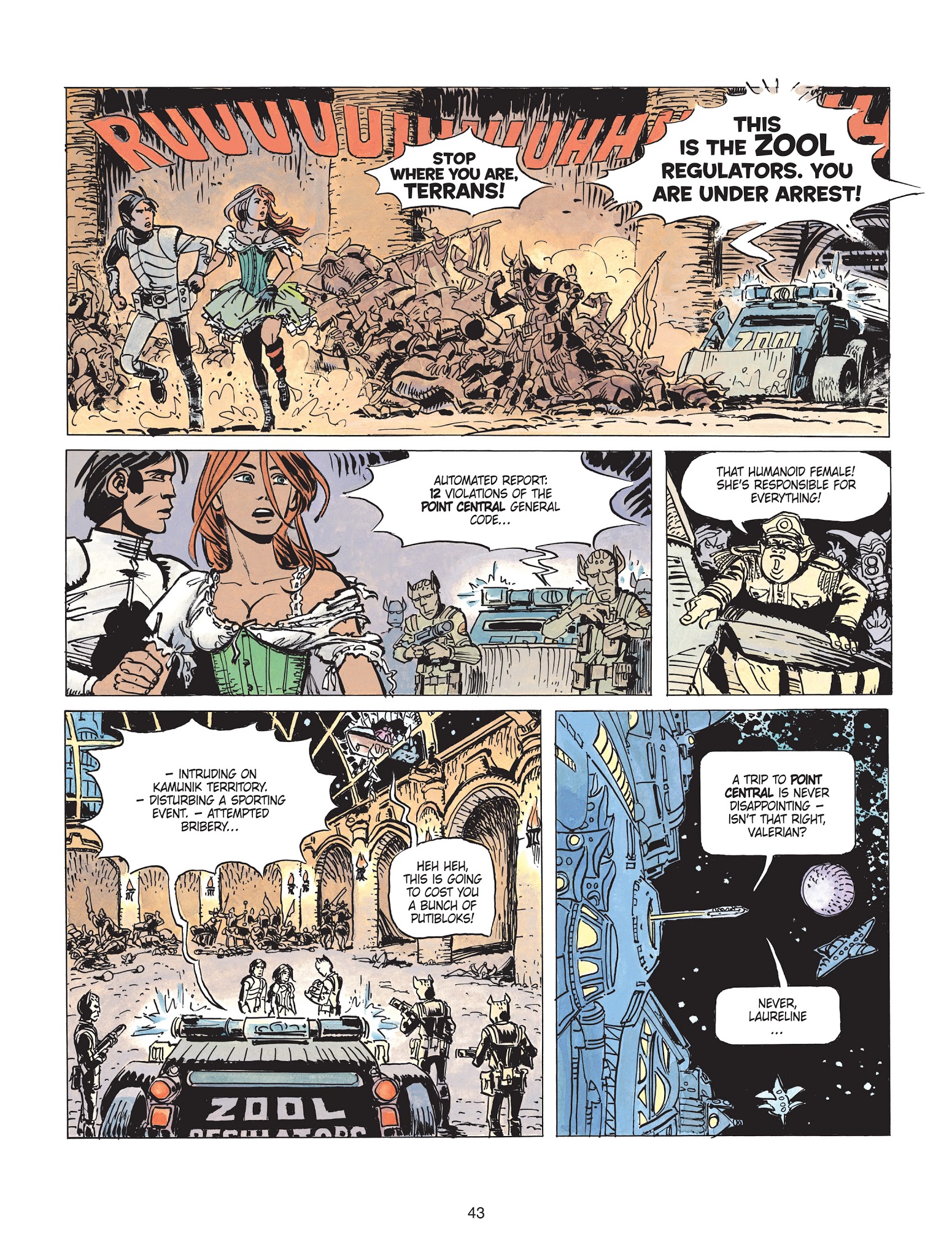 Read online Valerian and Laureline comic -  Issue #22 - 36