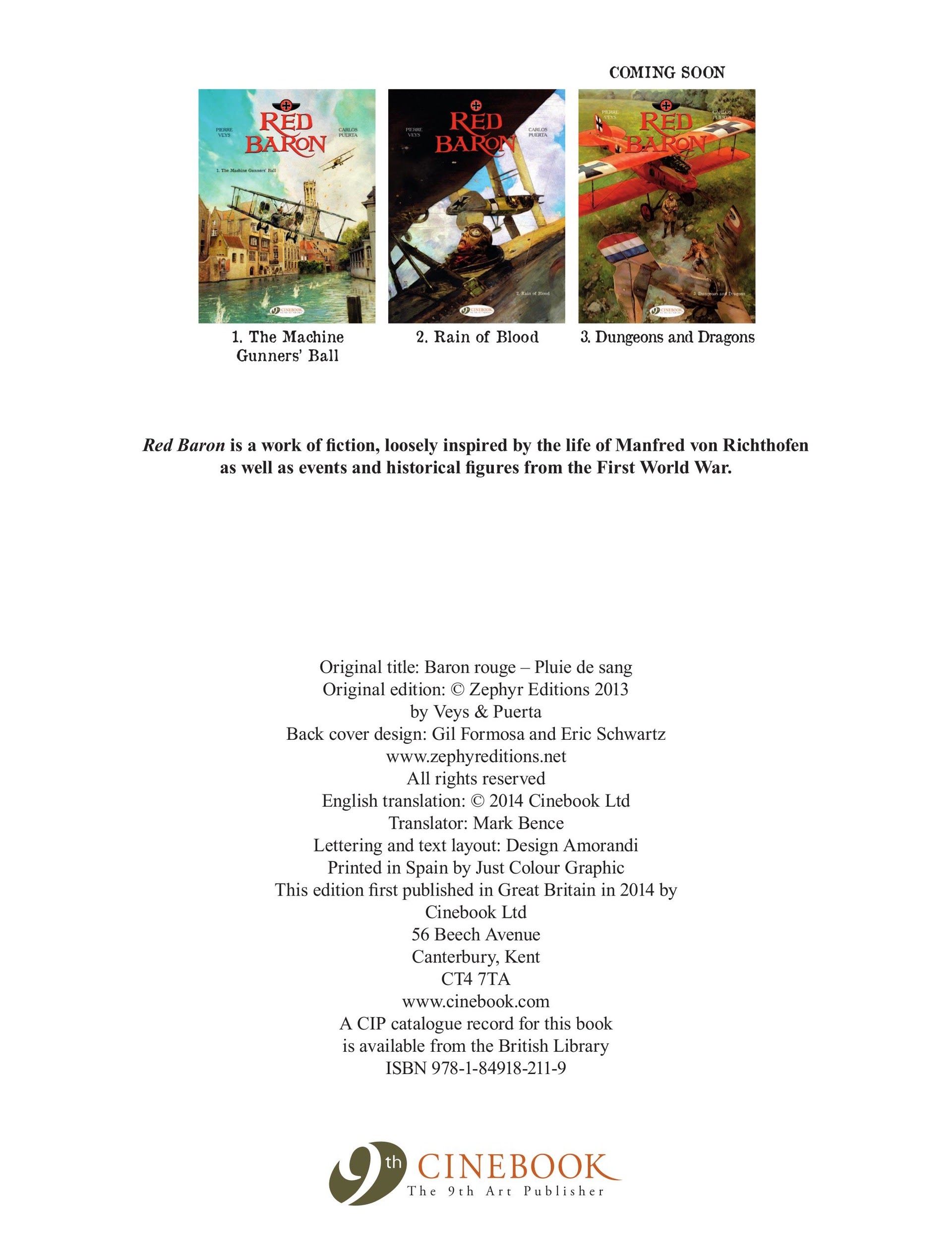 Read online Red Baron comic -  Issue #2 - 4