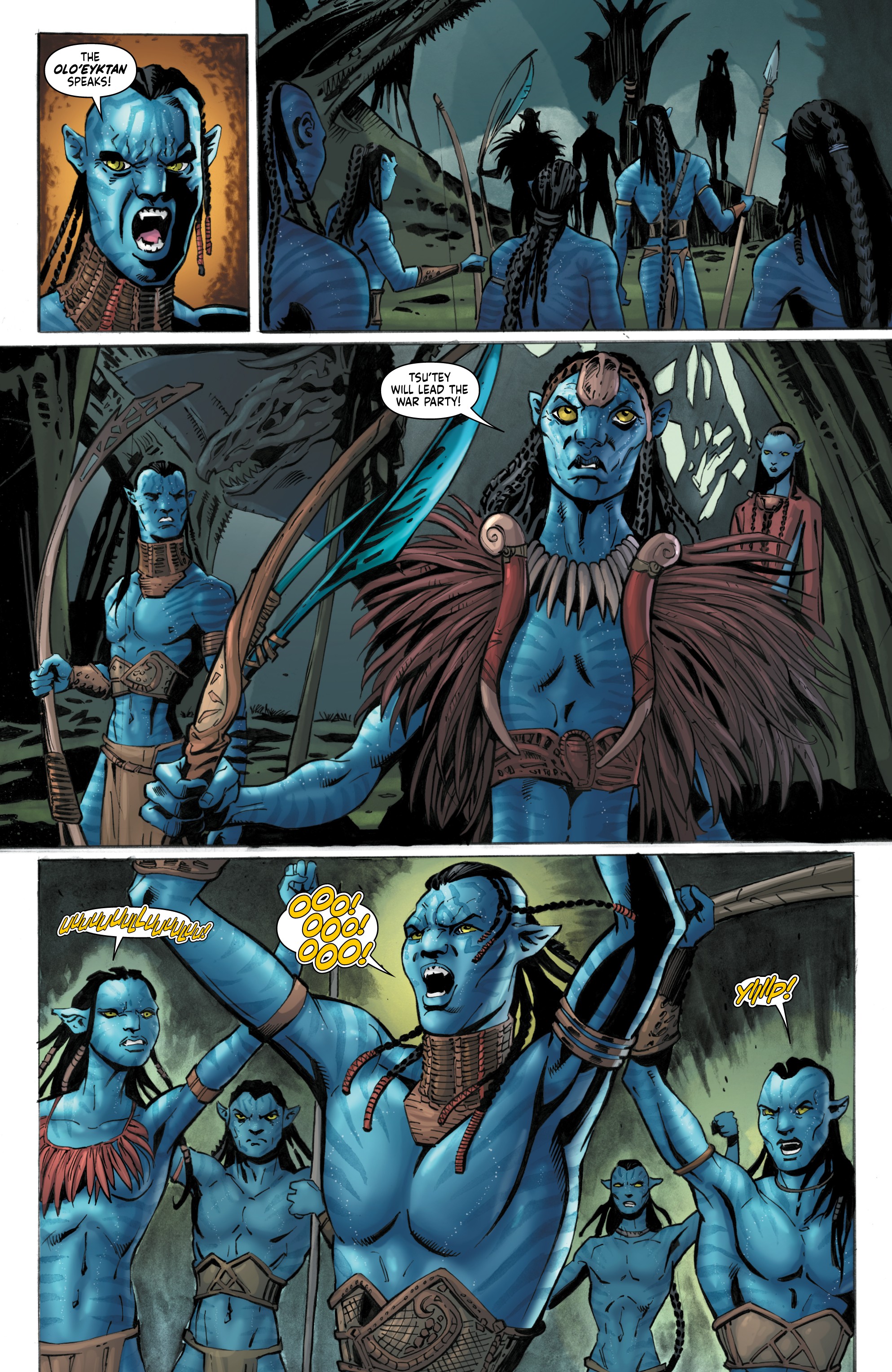 Read online Avatar: Tsu'tey's Path comic -  Issue #3 - 19