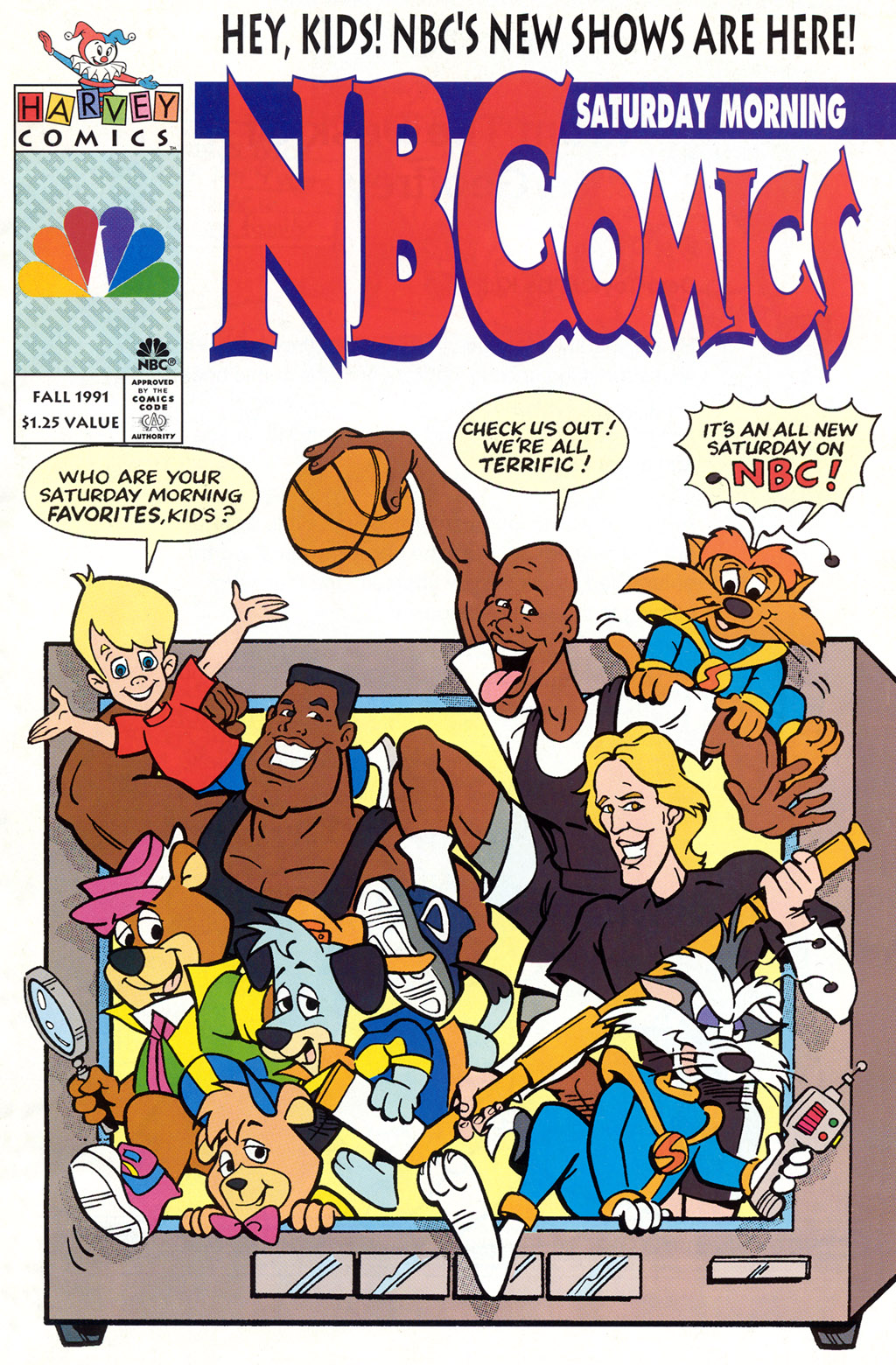 Read online NBC Saturday Morning Comics comic -  Issue # Full - 1