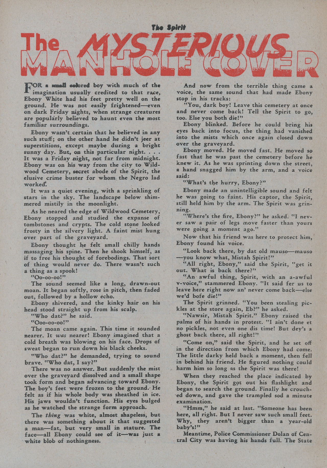 Read online The Spirit (1944) comic -  Issue #12 - 40