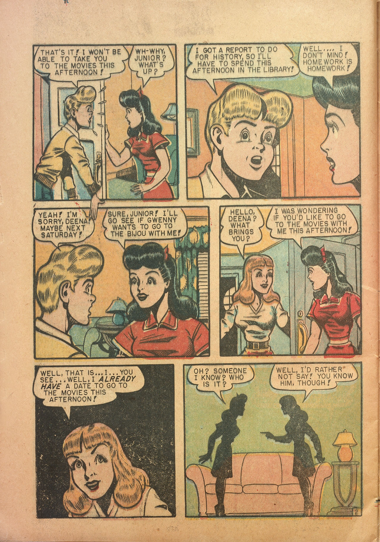 Read online Junior (1947) comic -  Issue #10 - 28