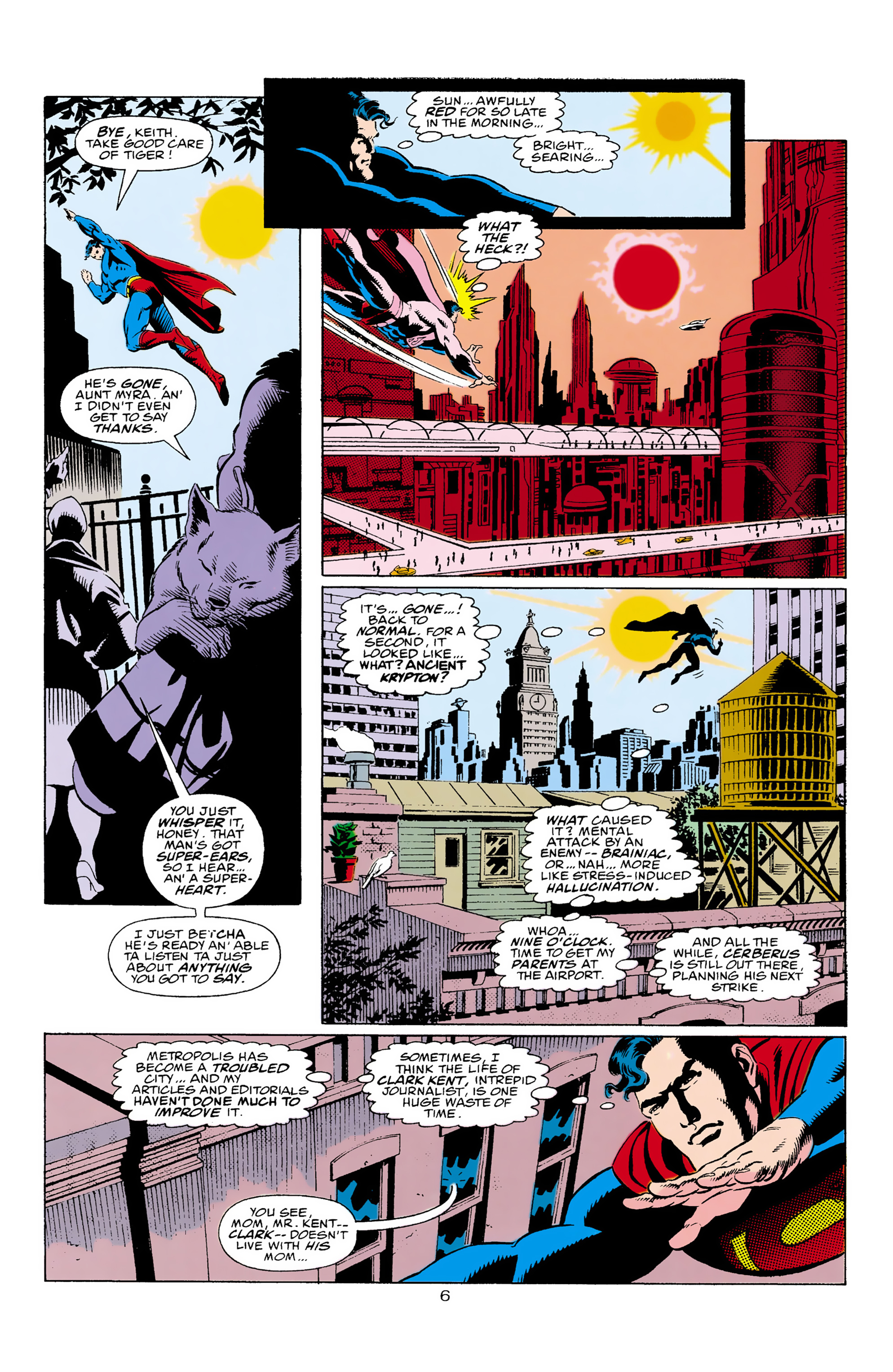 Read online Superman: The Man of Steel (1991) comic -  Issue #1 - 6