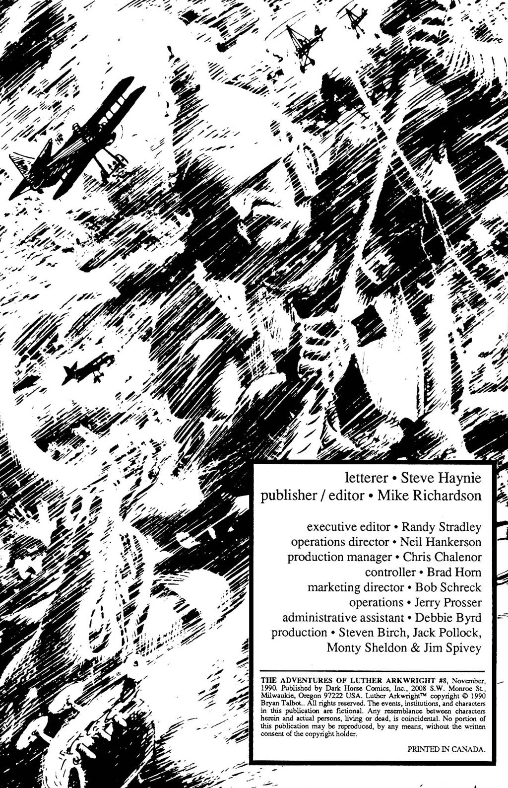 Read online The Adventures of Luther Arkwright comic -  Issue #8 - 2