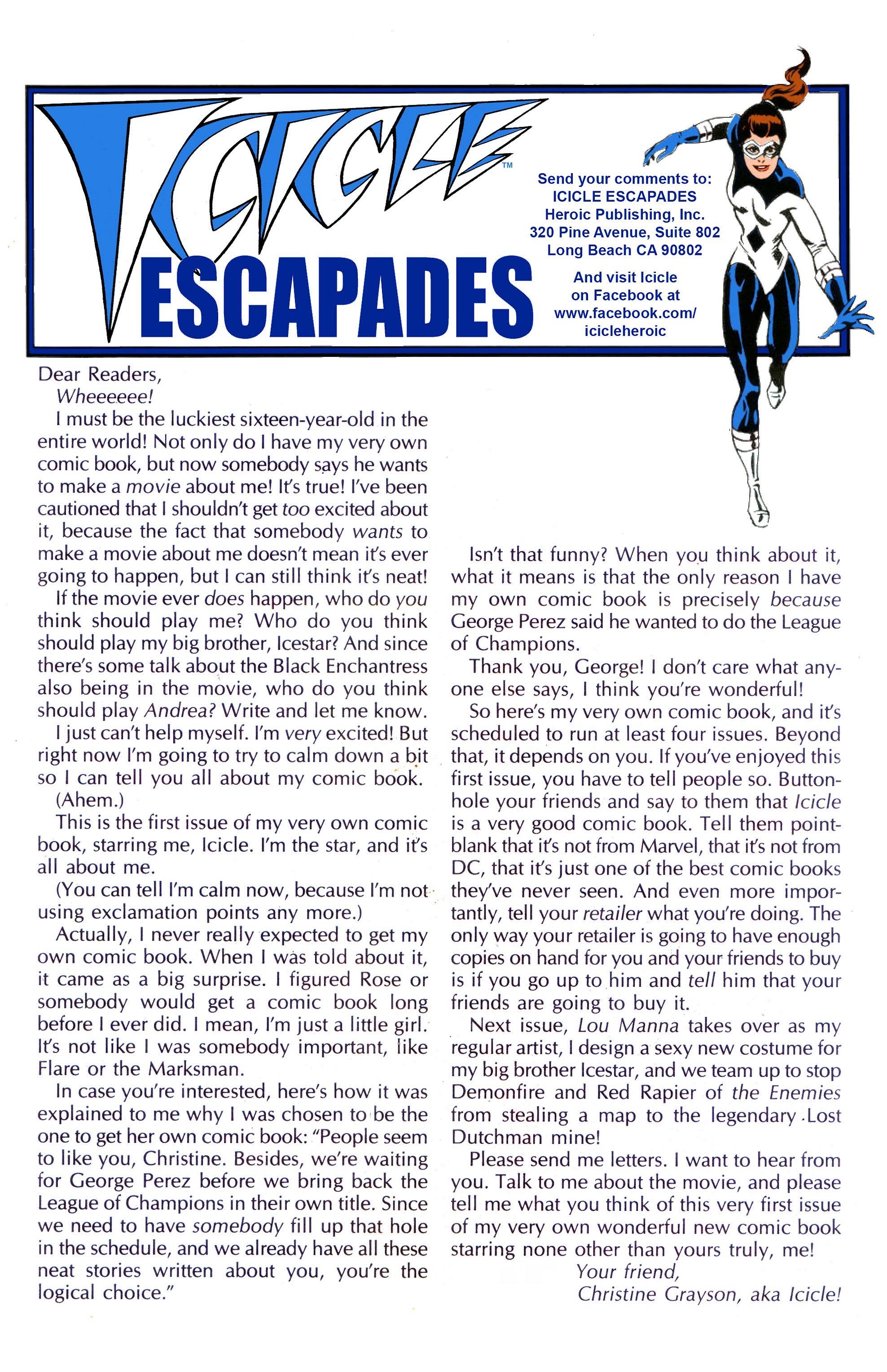 Read online Icicle comic -  Issue #1 - 29