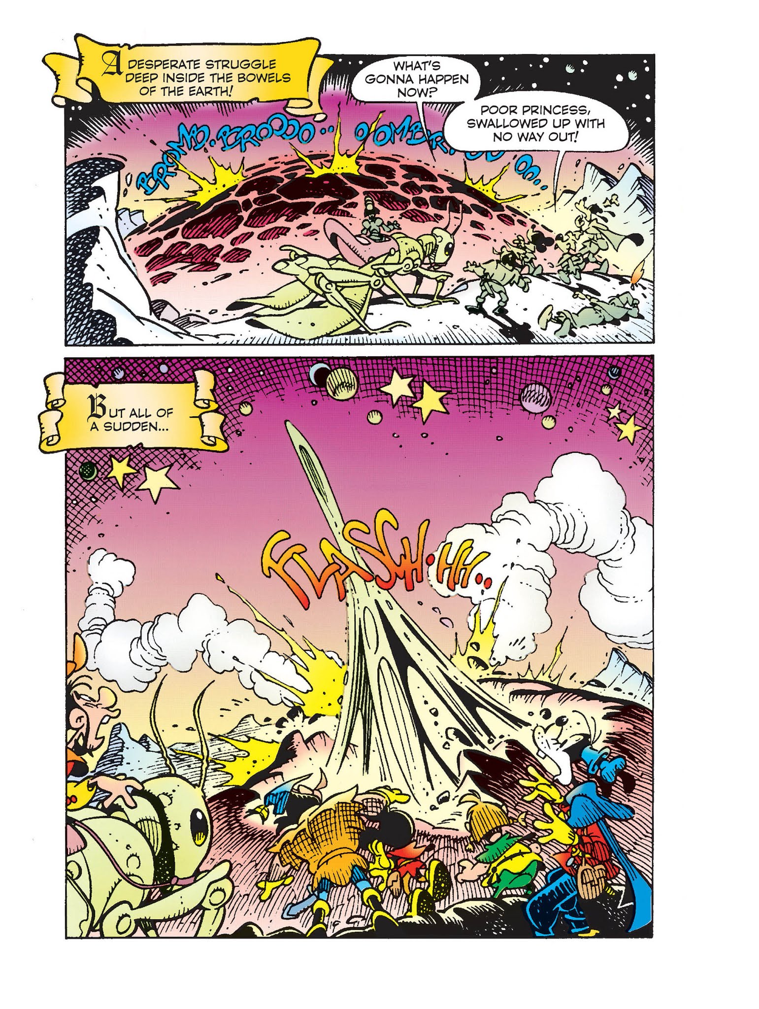 Read online Mickey Mouse and the Sleeping Beauty in the Stars comic -  Issue #2 - 23