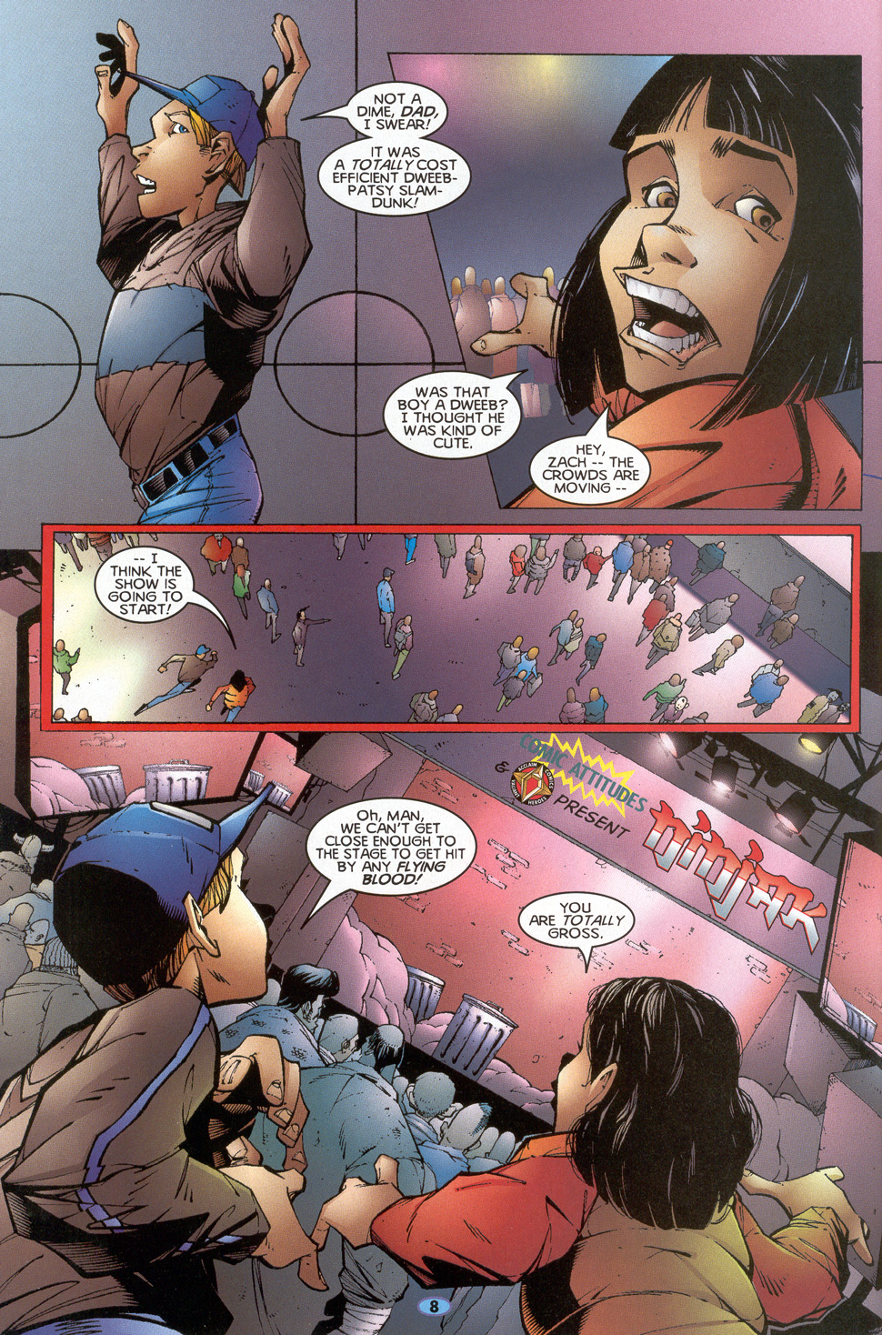 Read online Troublemakers comic -  Issue #5 - 7