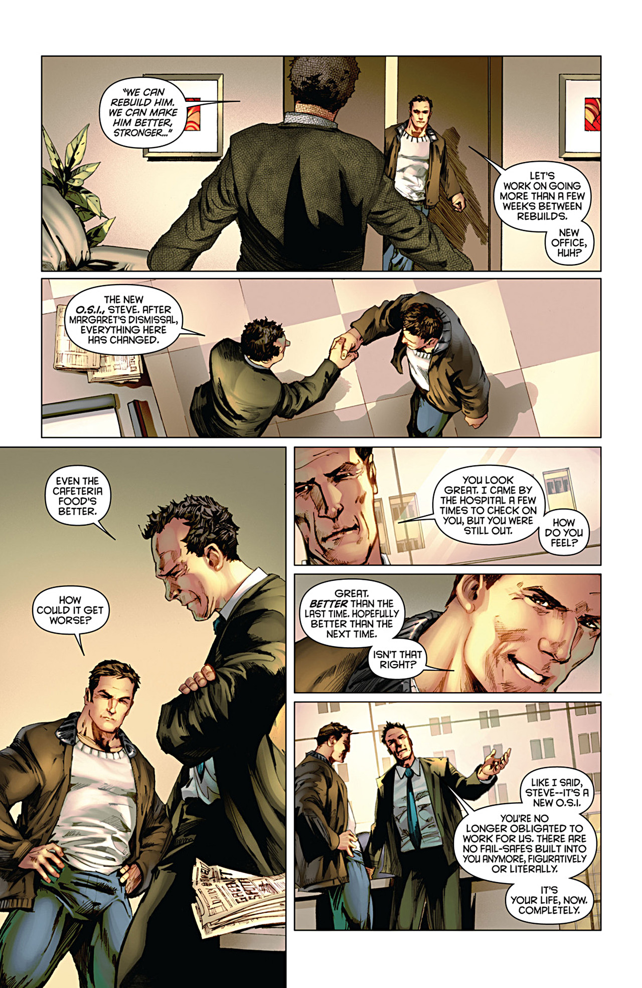 Read online Bionic Man comic -  Issue #10 - 22