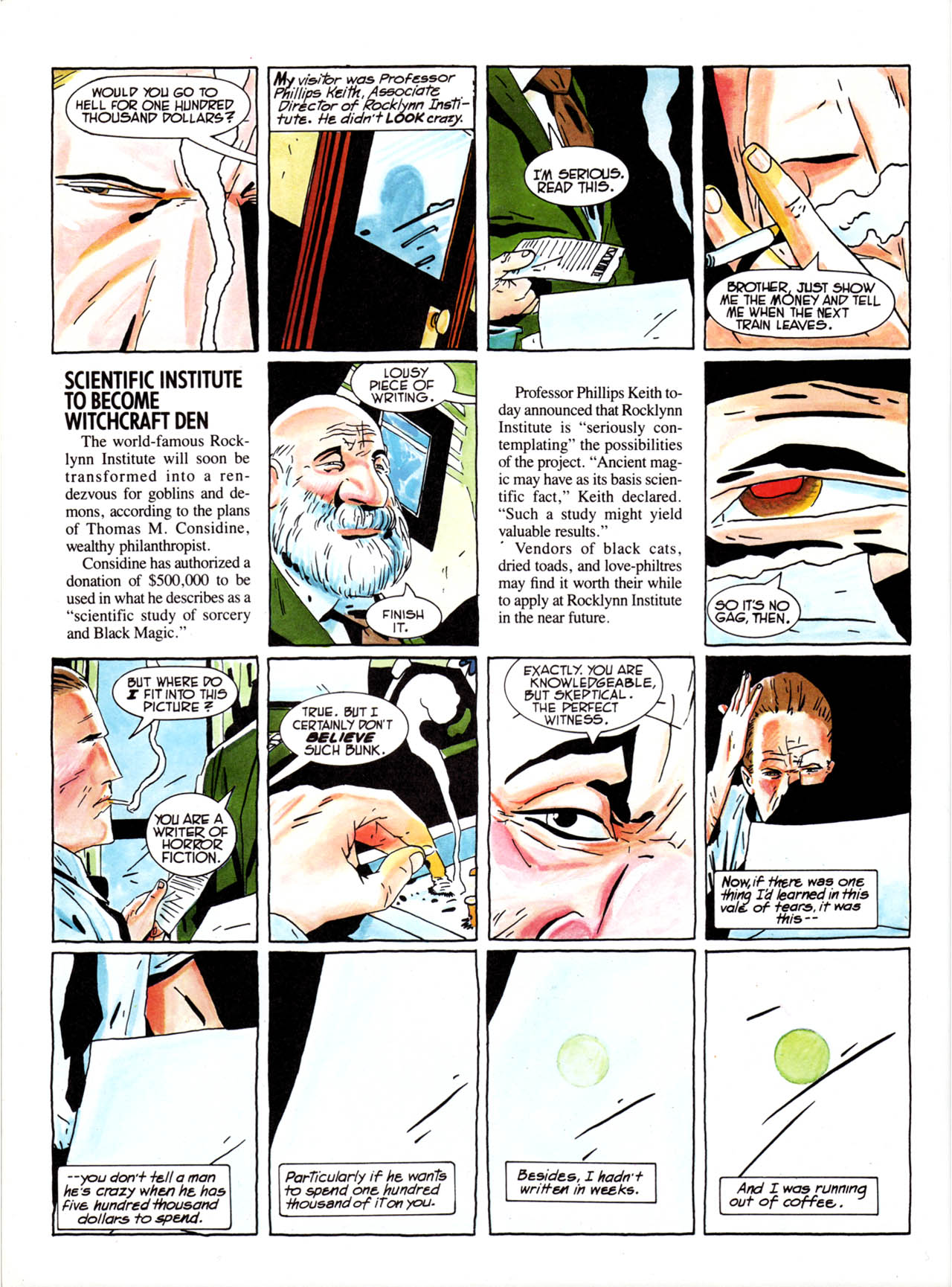 Read online Science Fiction Graphic Novel comic -  Issue #1 - 5