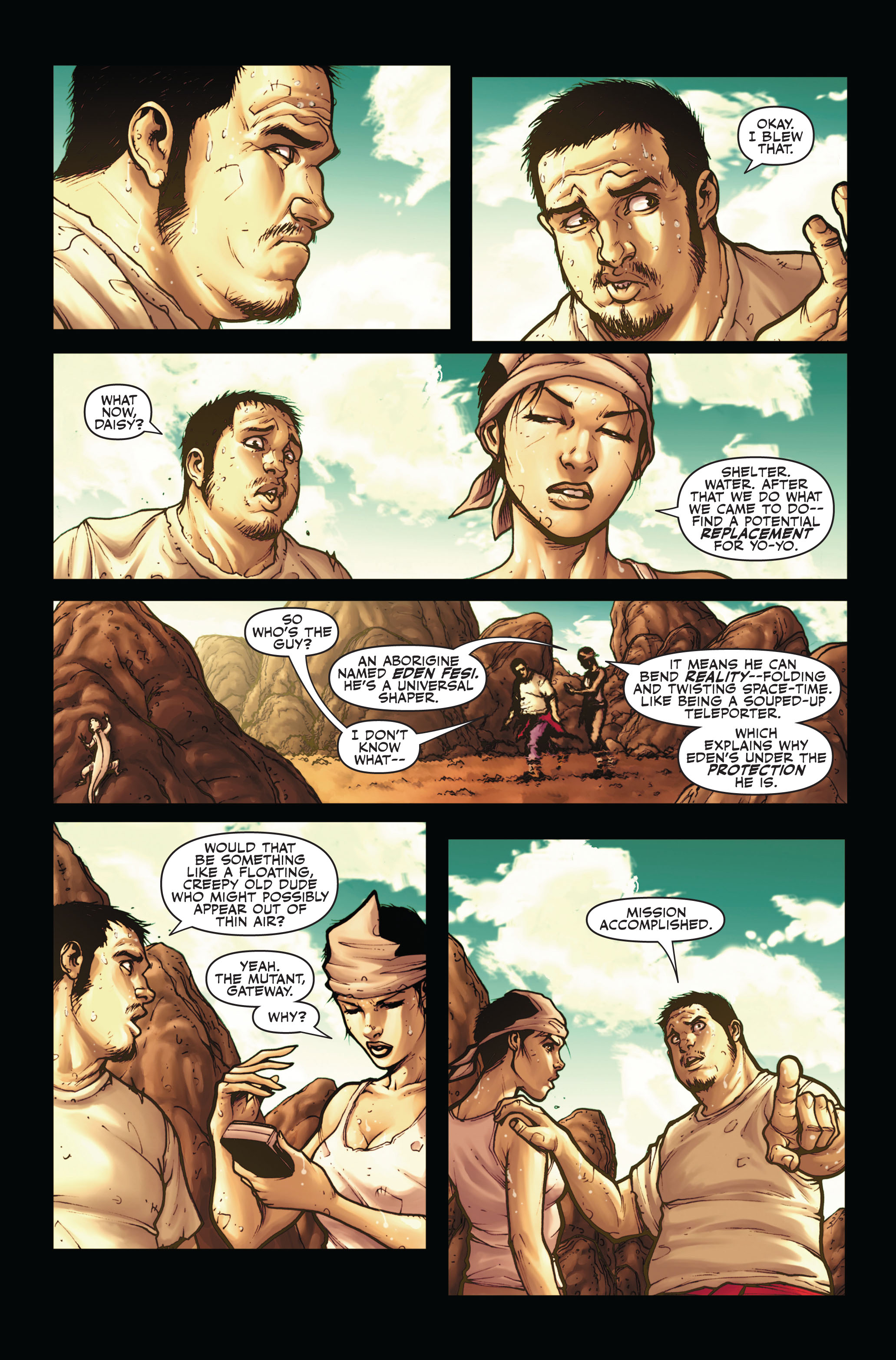 Read online Secret Warriors comic -  Issue #4 - 5