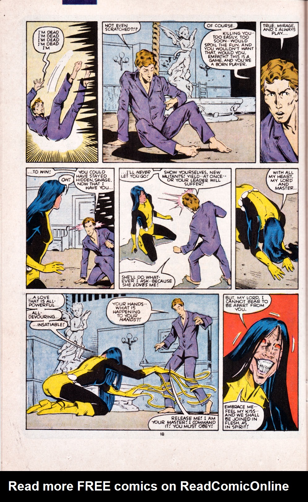 Read online The New Mutants comic -  Issue #43 - 19