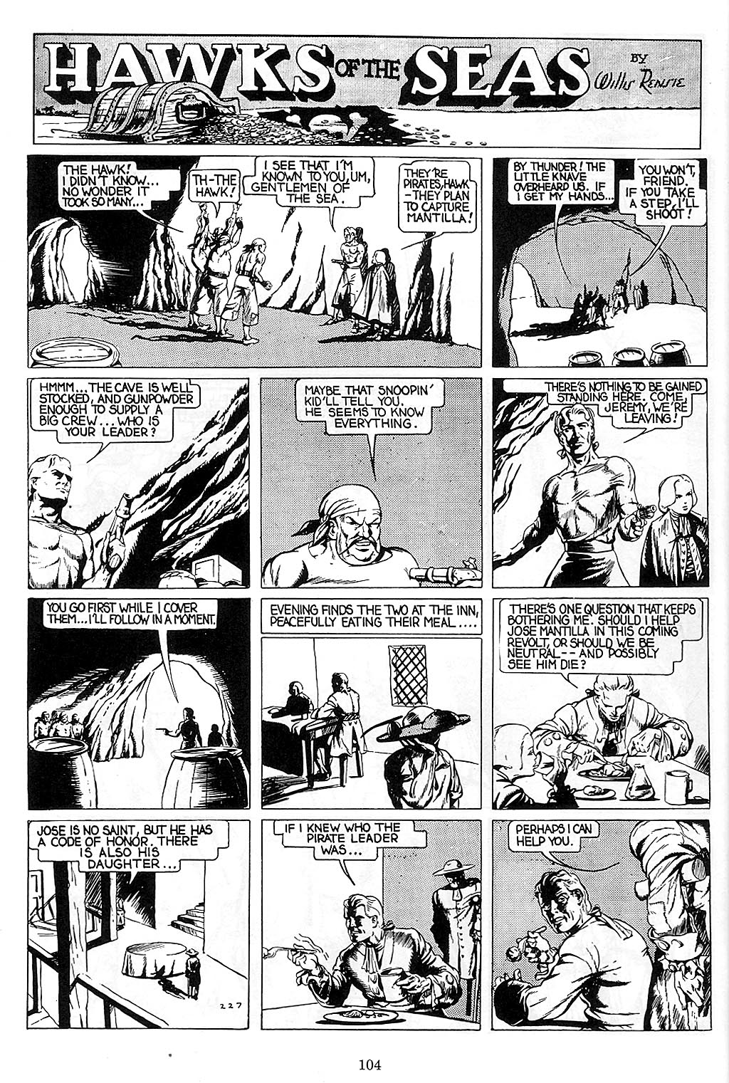 Read online Will Eisner's Hawks of the Seas comic -  Issue # TPB - 105