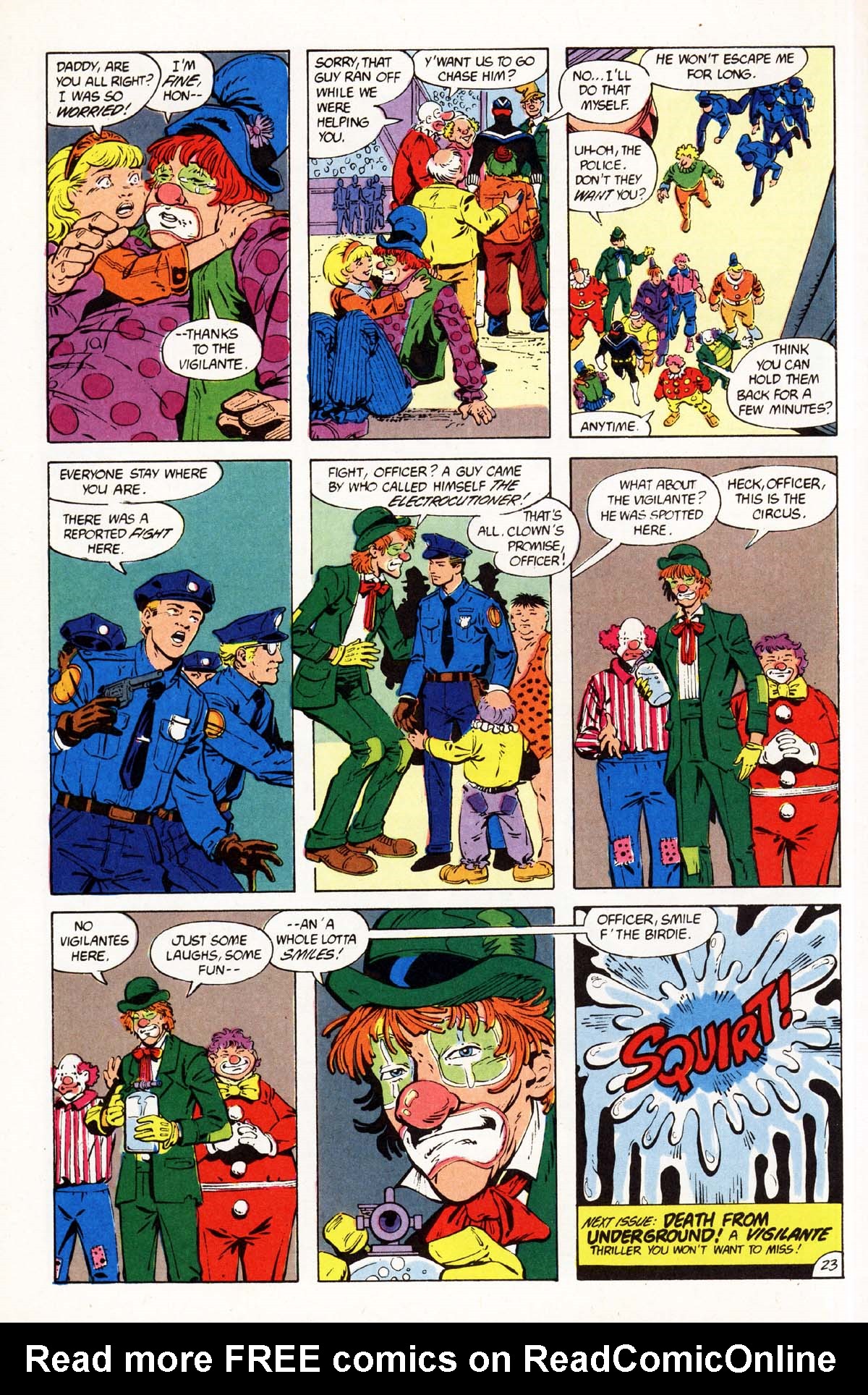 Read online Vigilante (1983) comic -  Issue #15 - 25