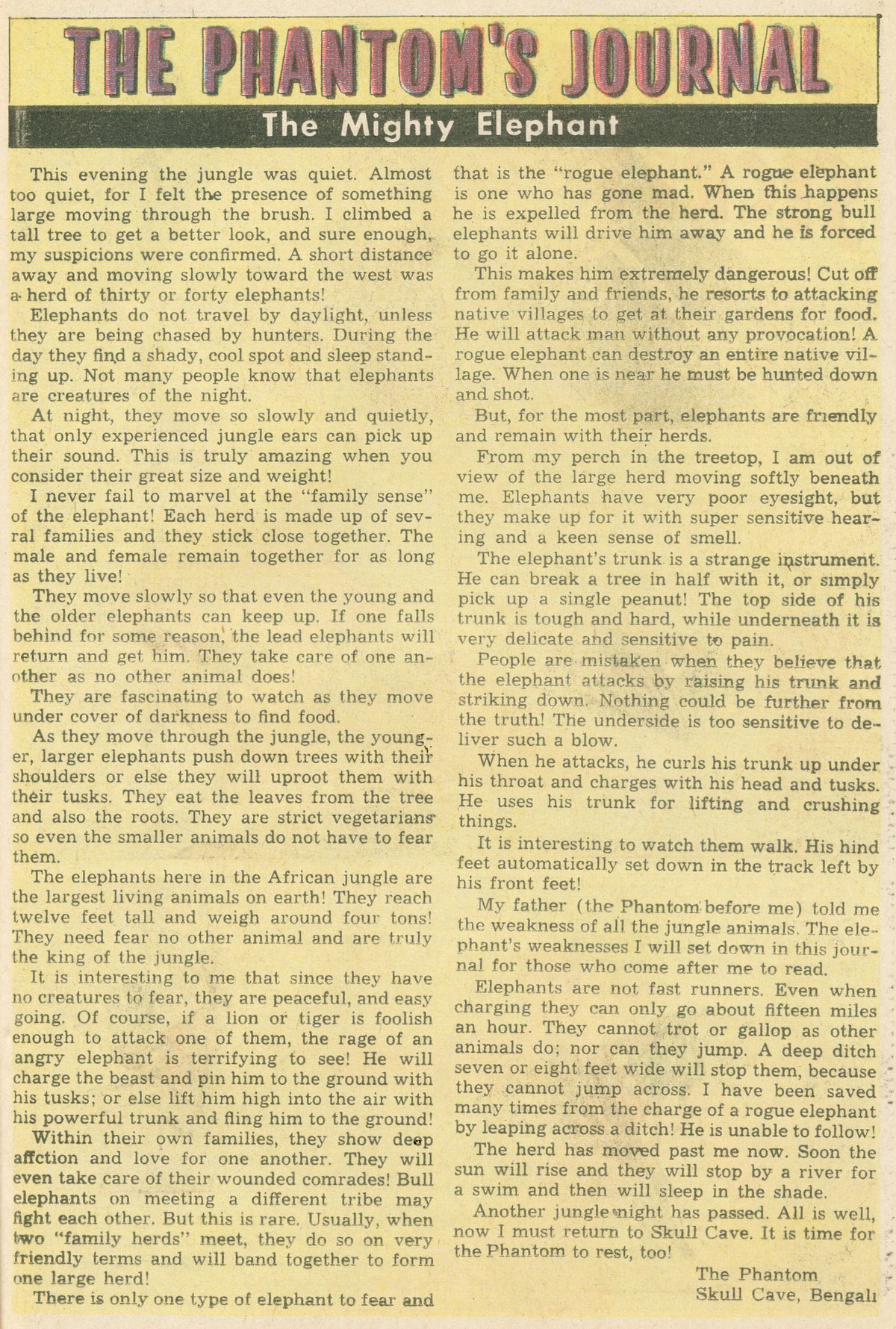 Read online The Phantom (1969) comic -  Issue #30 - 18