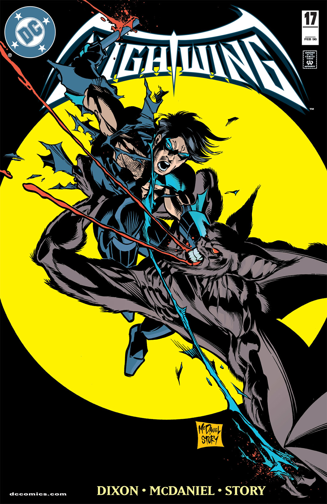 Read online Nightwing (1996) comic -  Issue #17 - 1