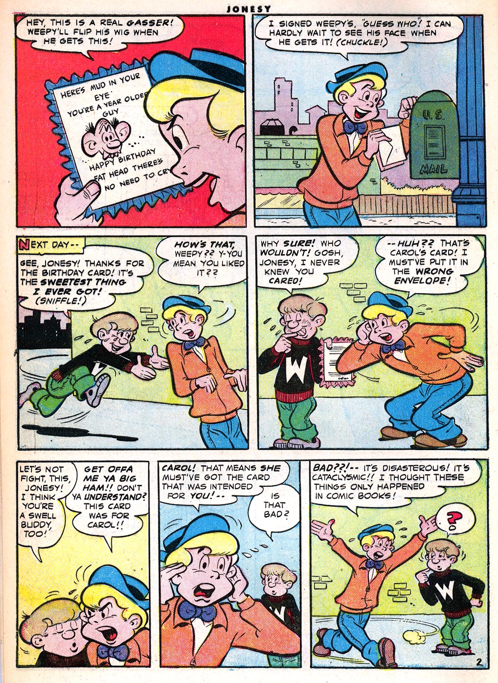 Read online Jonesy (1953) comic -  Issue #3 - 4