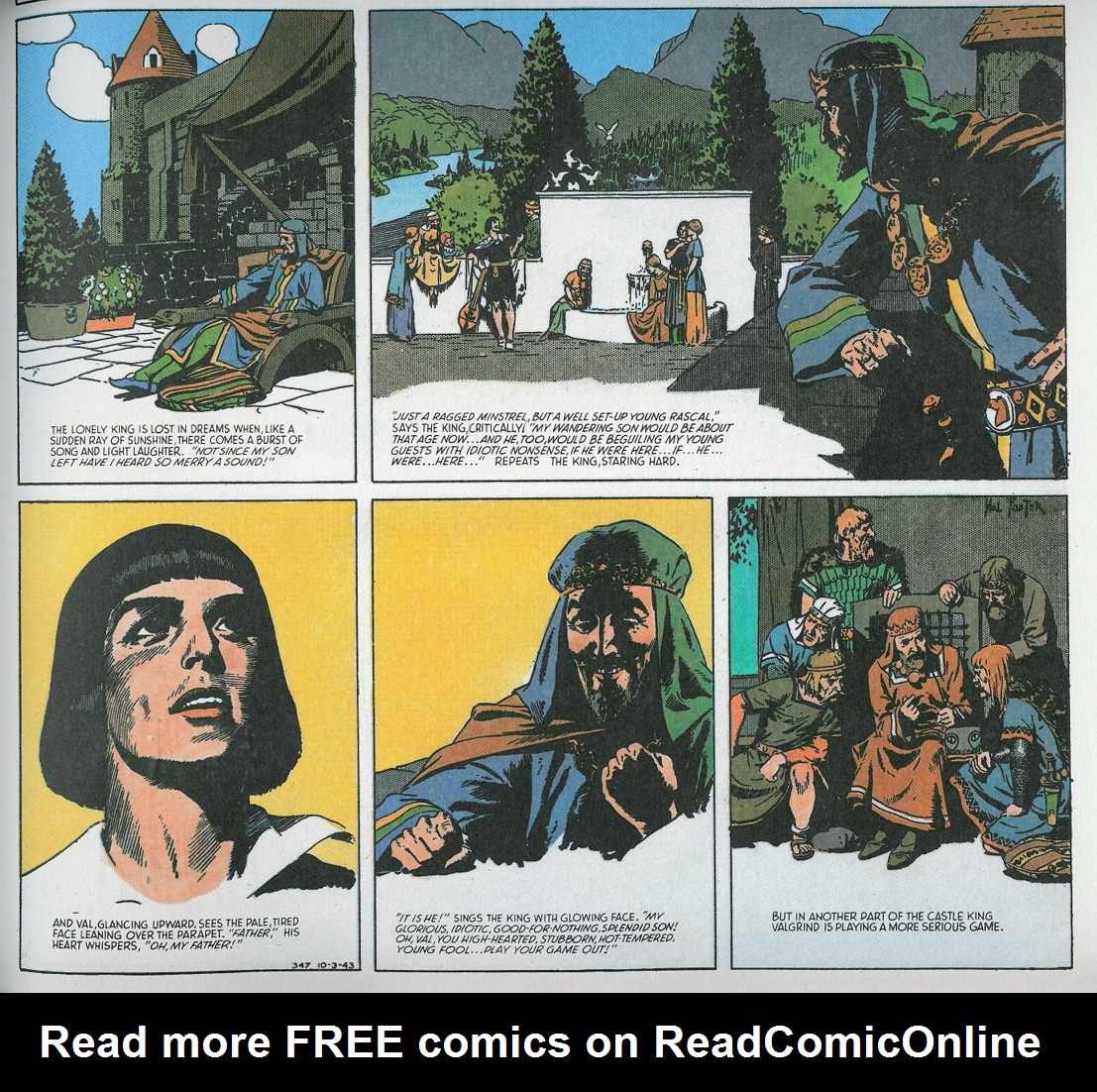 Read online Prince Valiant comic -  Issue # TPB 4 (Part 1) - 79