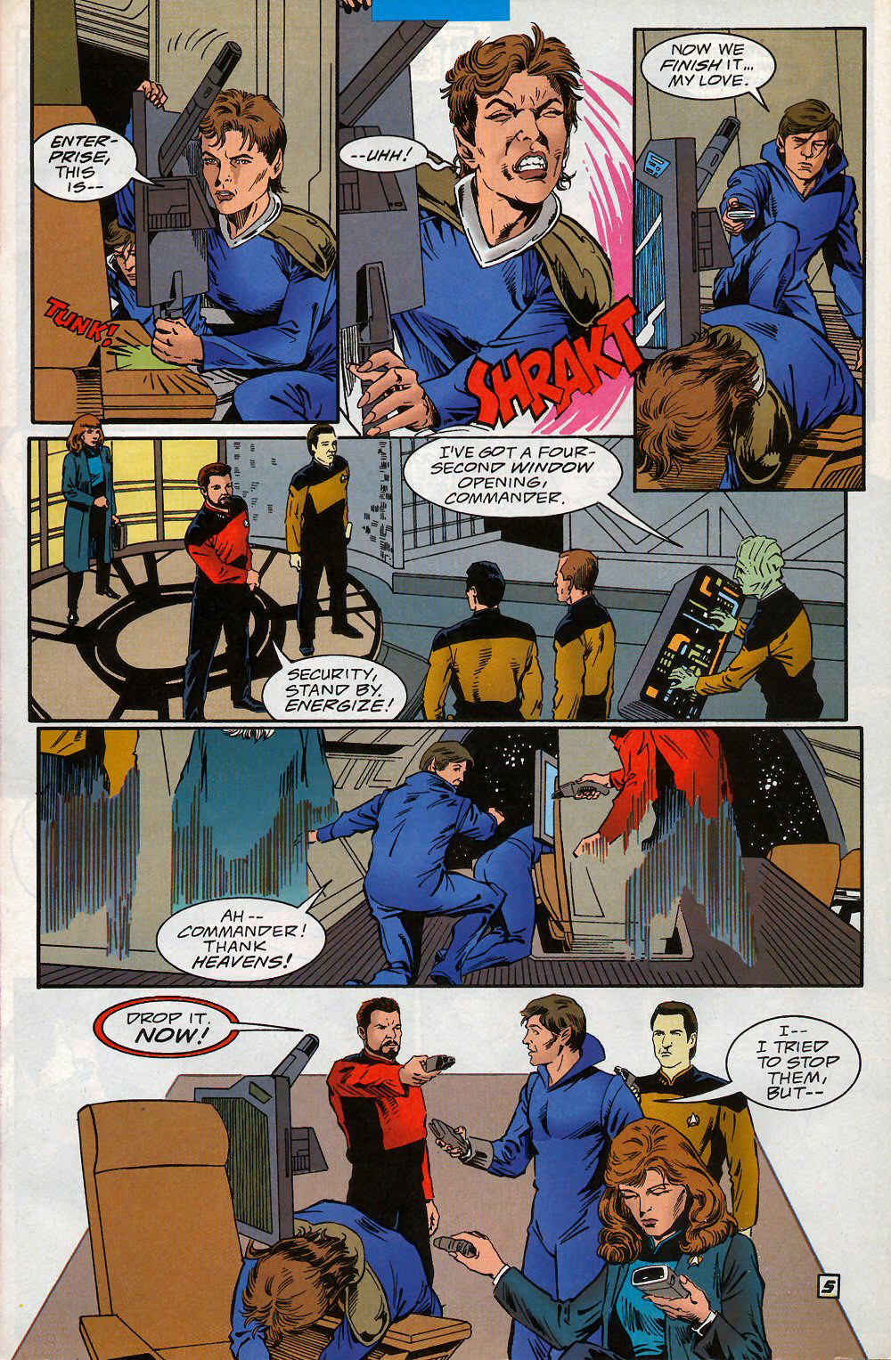 Read online Star Trek: The Next Generation - Ill Wind comic -  Issue #4 - 6