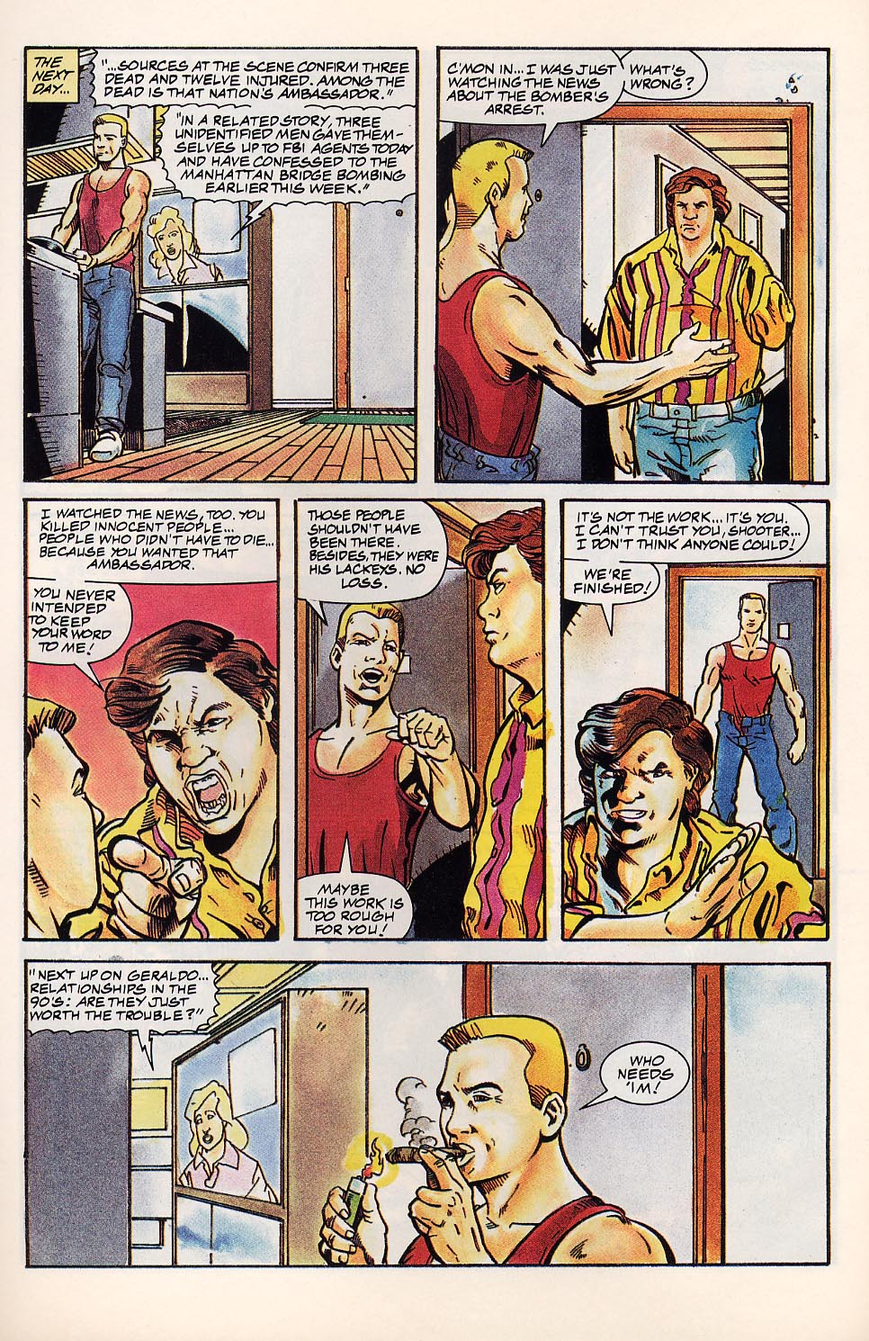 Read online Dogs of War comic -  Issue #2 - 23