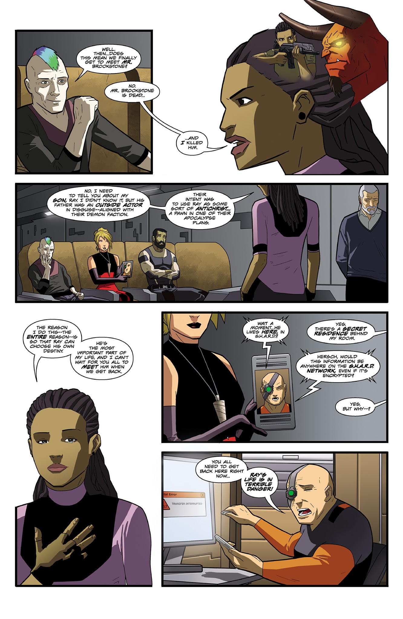 Read online S.H.O.O.T. First comic -  Issue #3 - 22