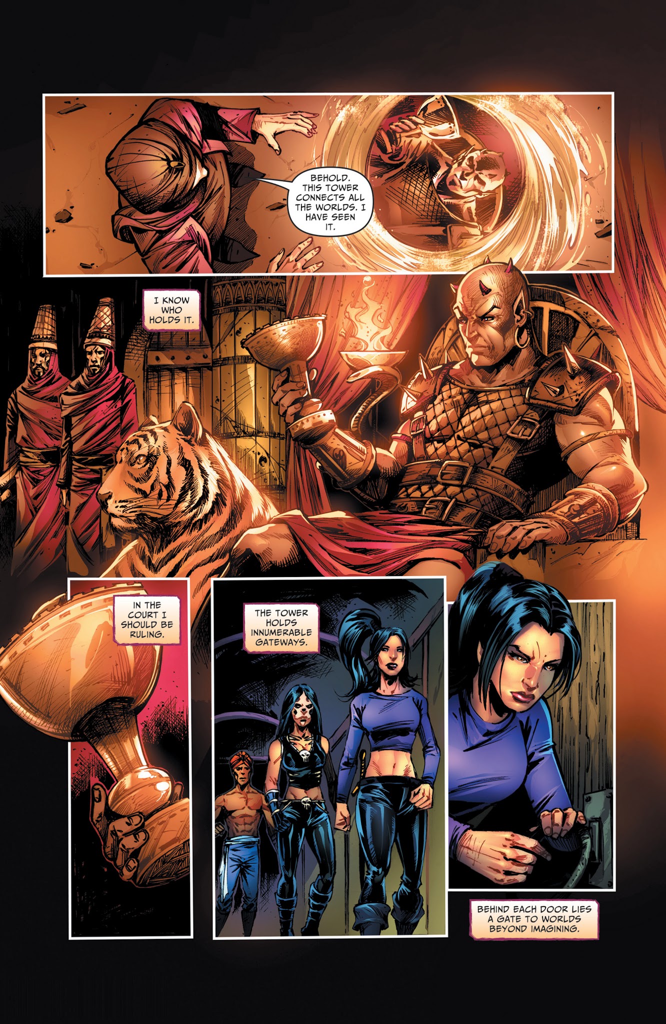 Read online Grimm Fairy Tales: Dance of the Dead comic -  Issue #4 - 8