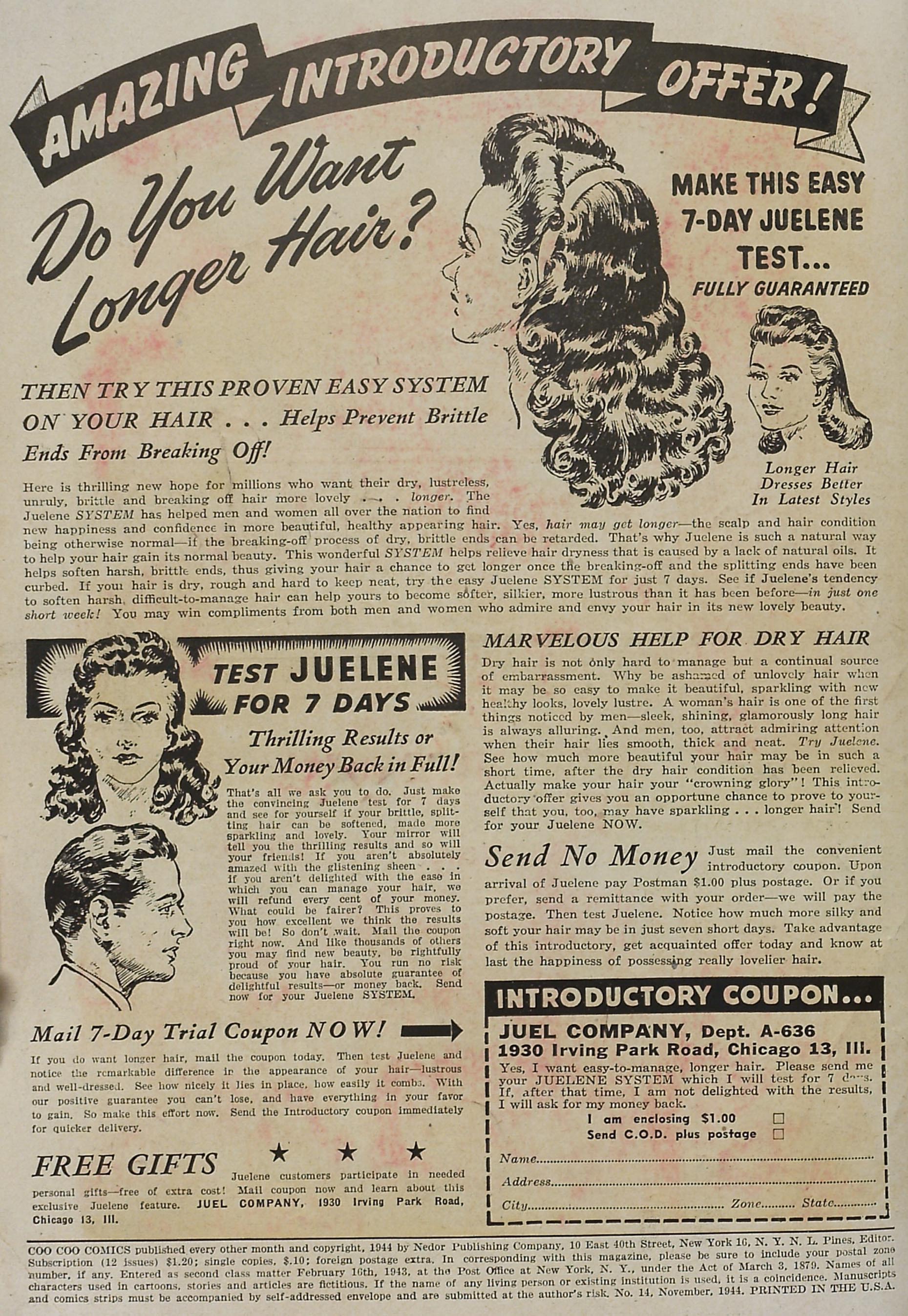 Read online Coo Coo Comics comic -  Issue #14 - 2