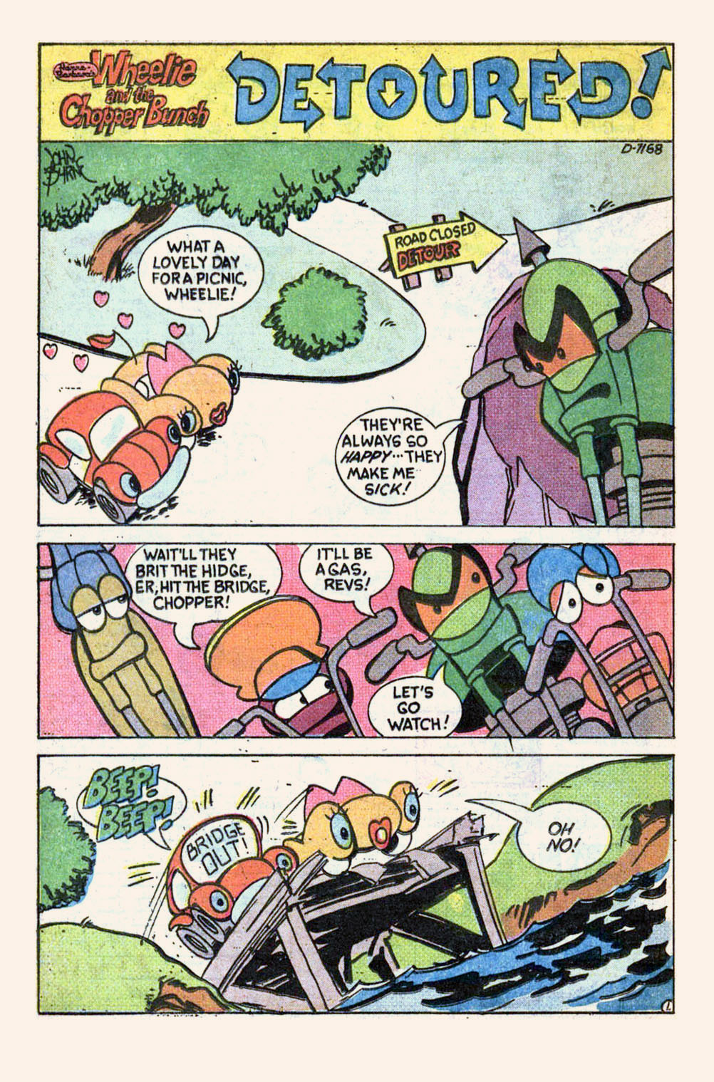 Read online Wheelie and the Chopper Bunch comic -  Issue #3 - 24